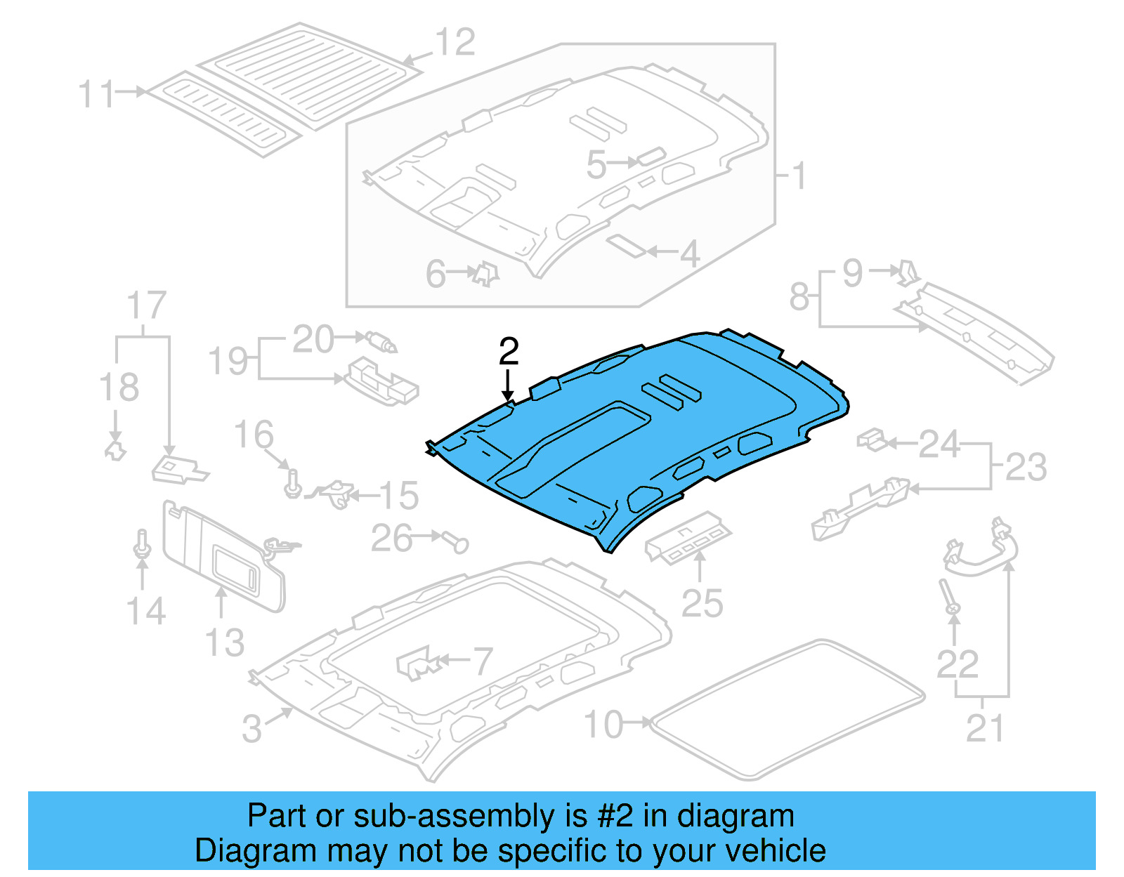 Headliner 5N0-867-502-N-5T5 - View 8