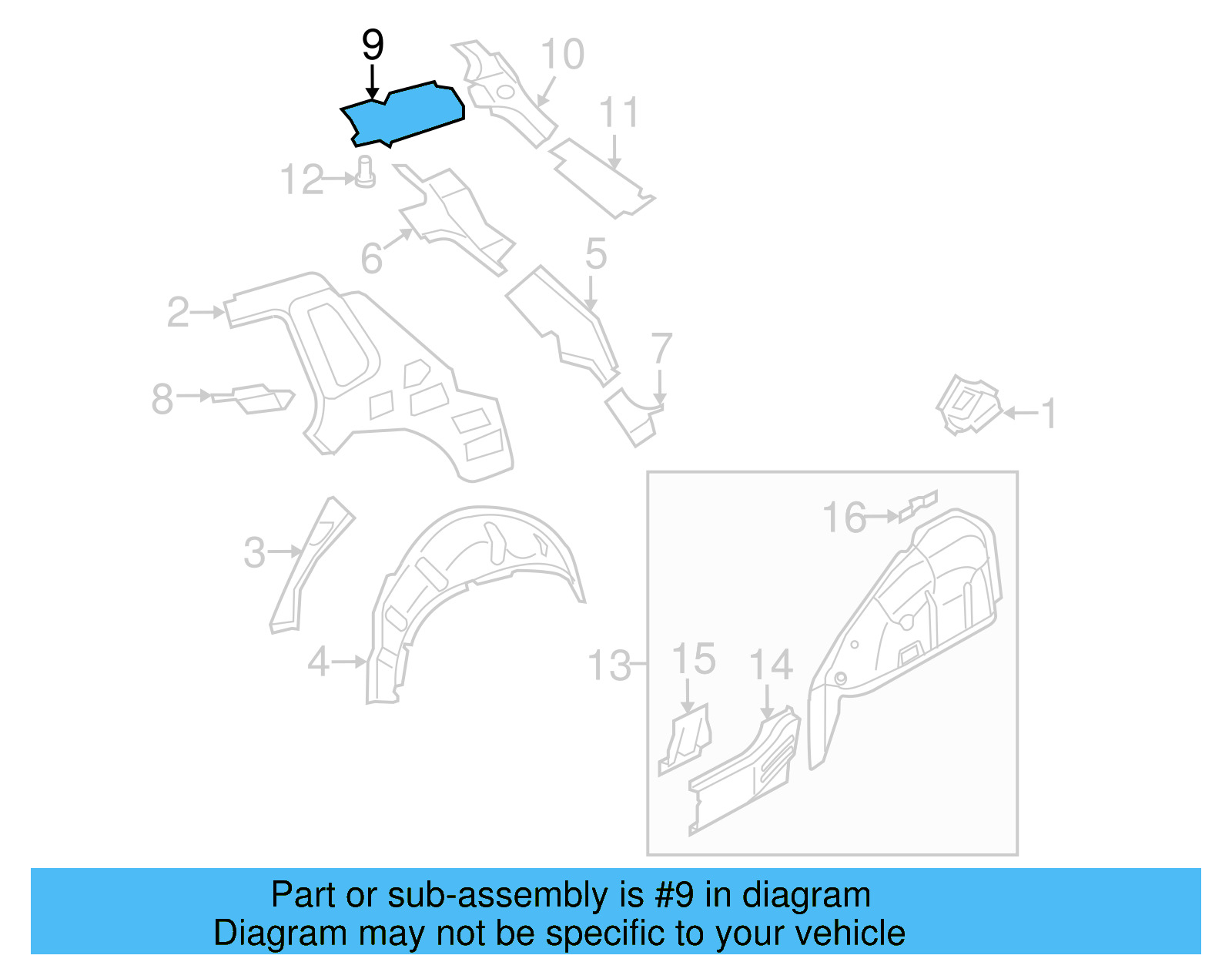 Filler Plate 5N0-810-499 - View 5