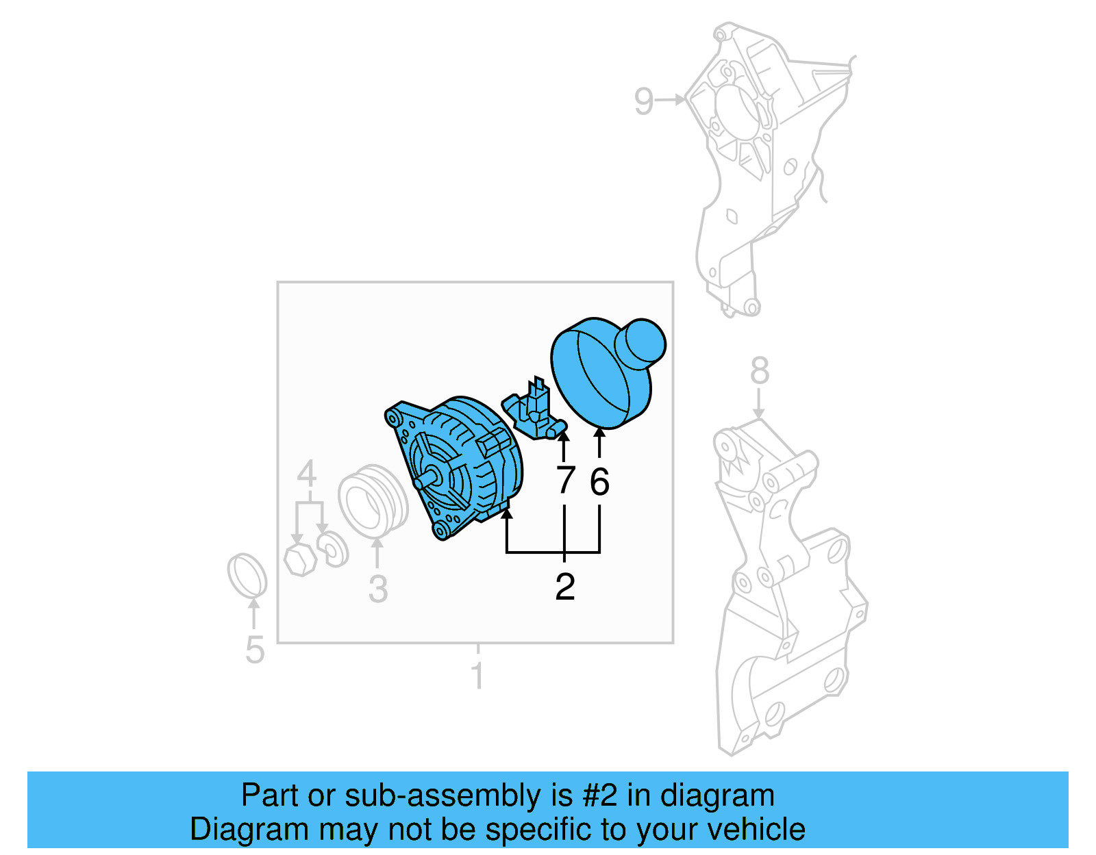 Alternator 06F-903-023-HX - View 25