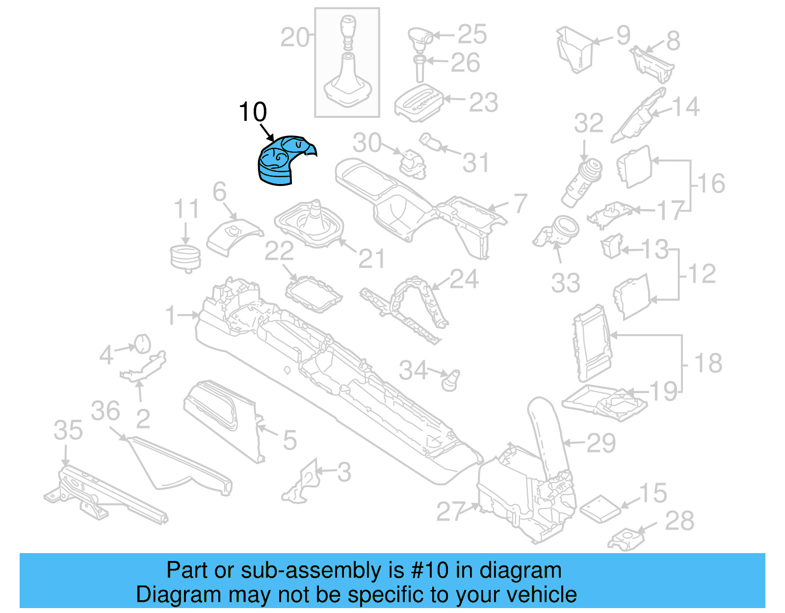 Cup Holder 1C1-862-531-C-08H