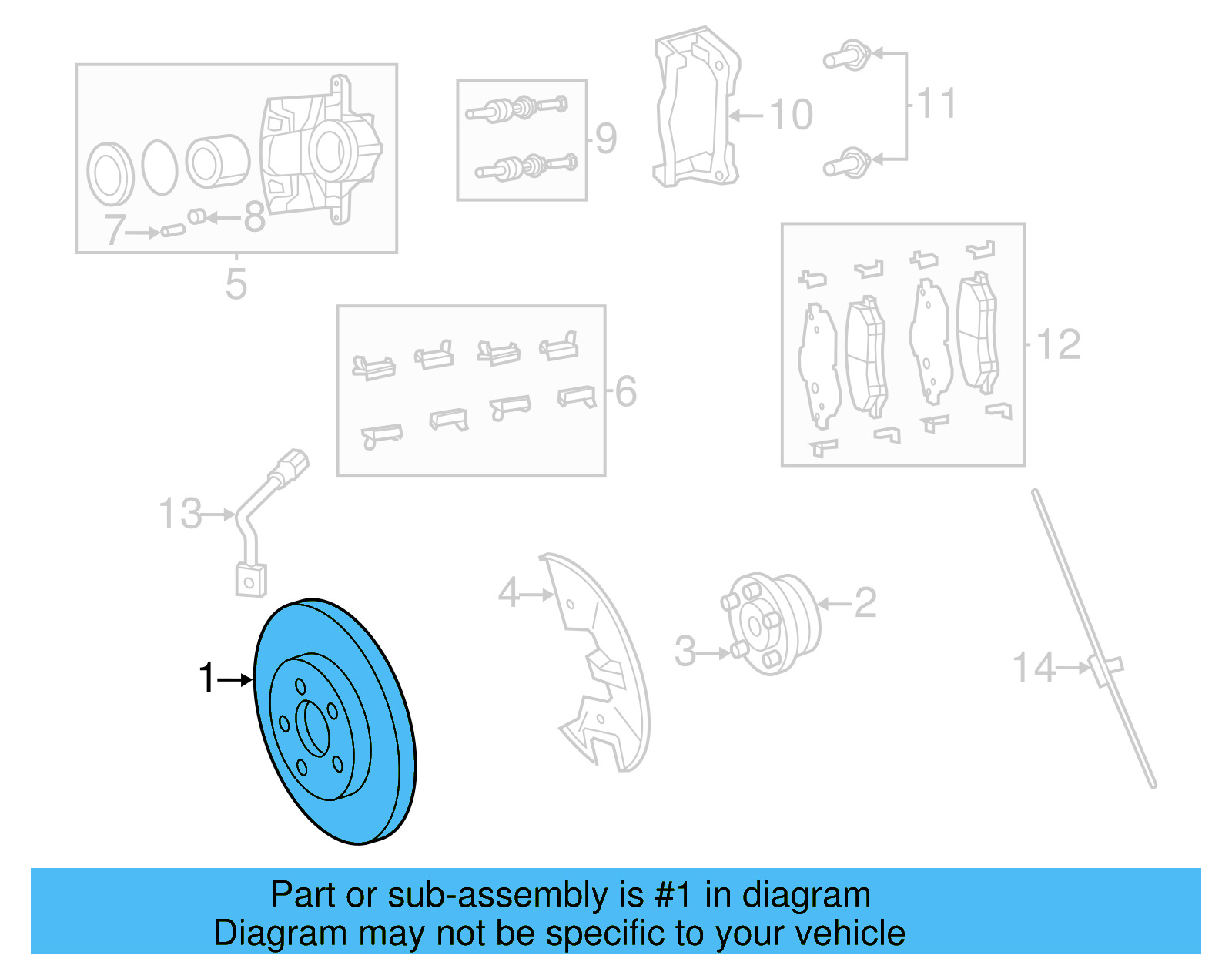 Rotor 7B0-615-301-C - View 4