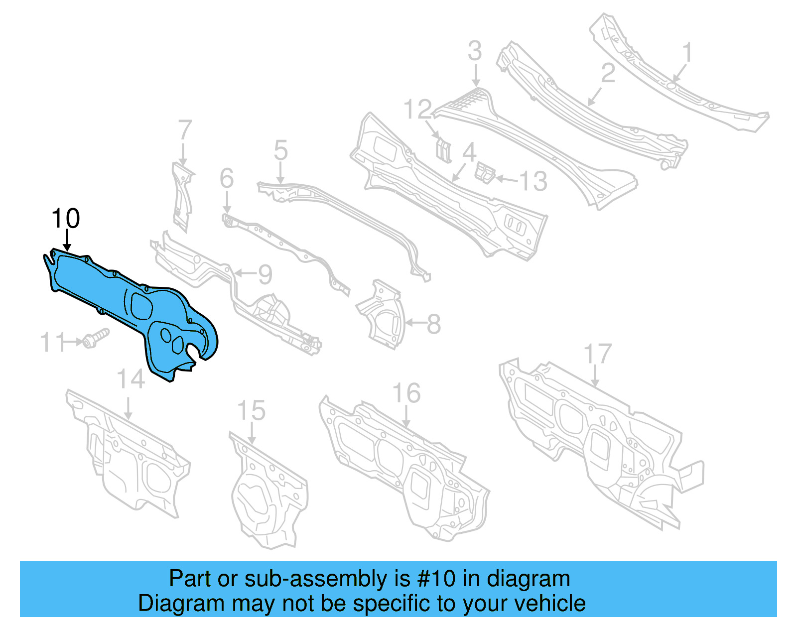 Lower Panel 561-804-011-B - View 9
