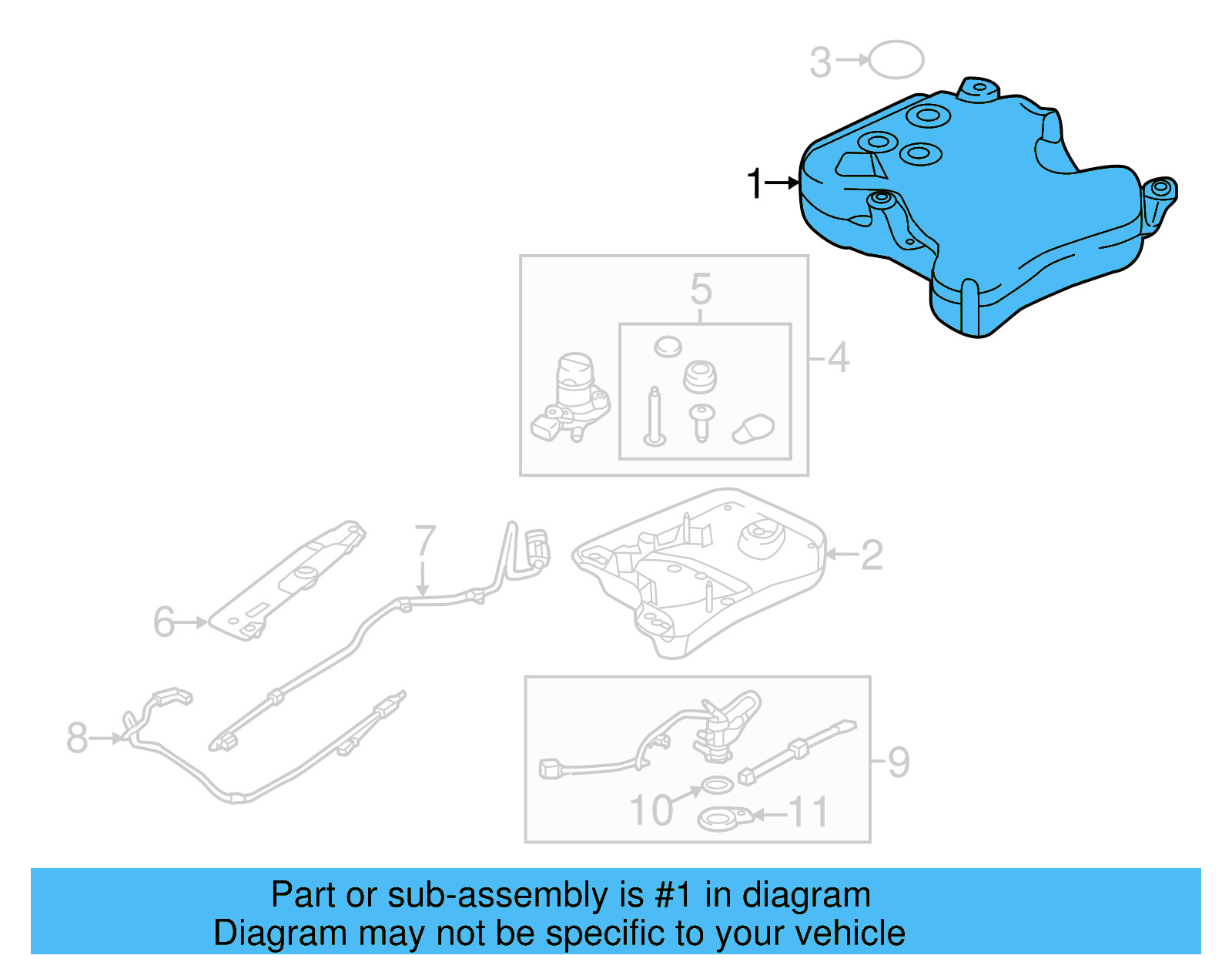 Tank 5C0-131-877-C - View 5