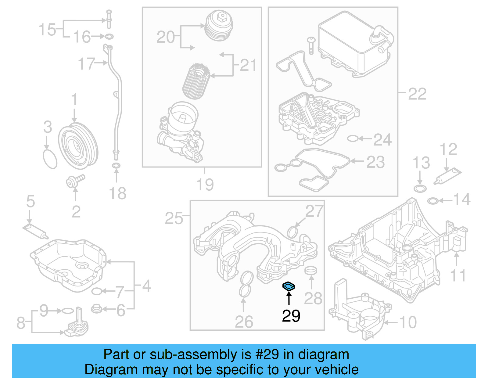 Intake Manifold Gasket 059-129-718-A - View 6