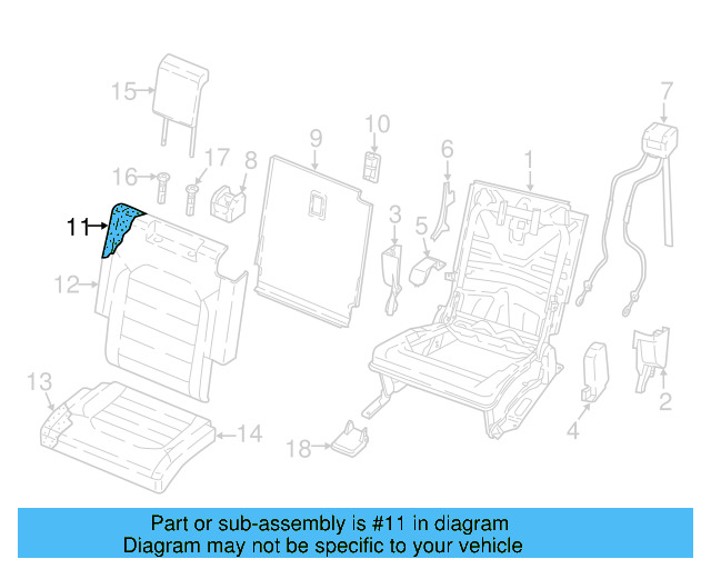 Inner Trim 3CN-888-268-82V - View 5