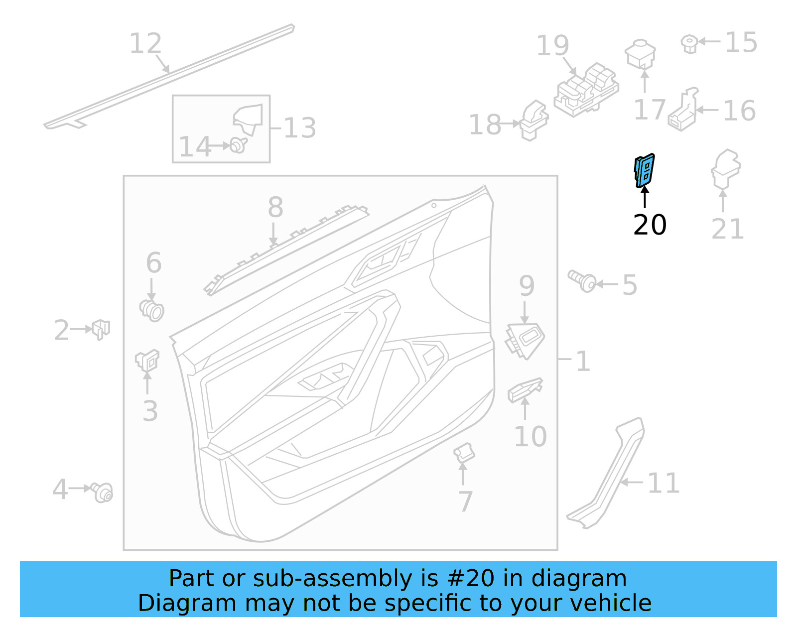 Lock Switch 17A-962-125-WHS - View 5