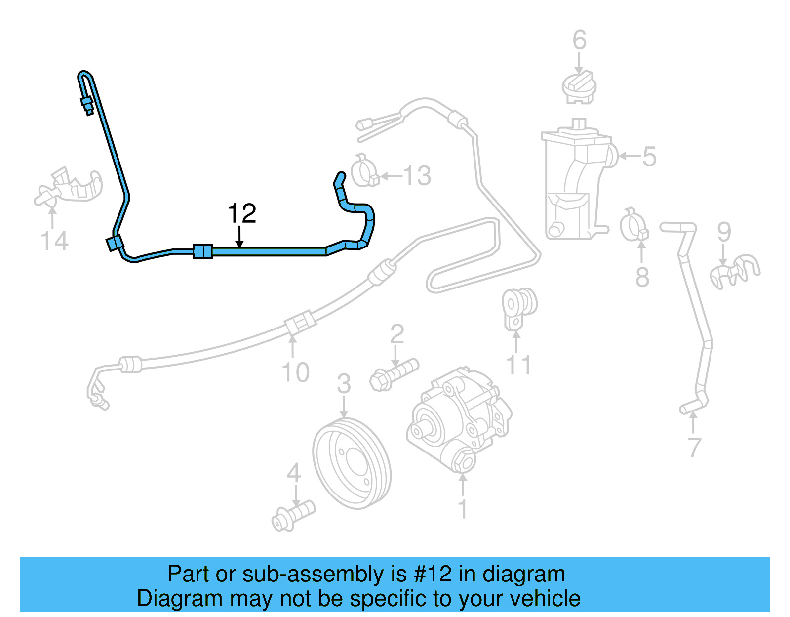 Return Hose 5C0-422-891-K - View 4