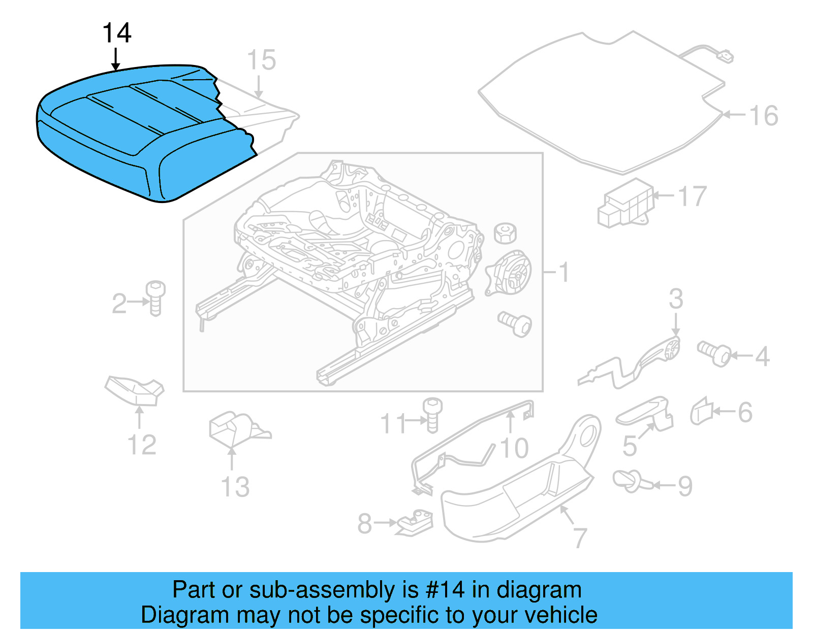 Cushion Cover 5N0-881-406-BS-UFE - View 4