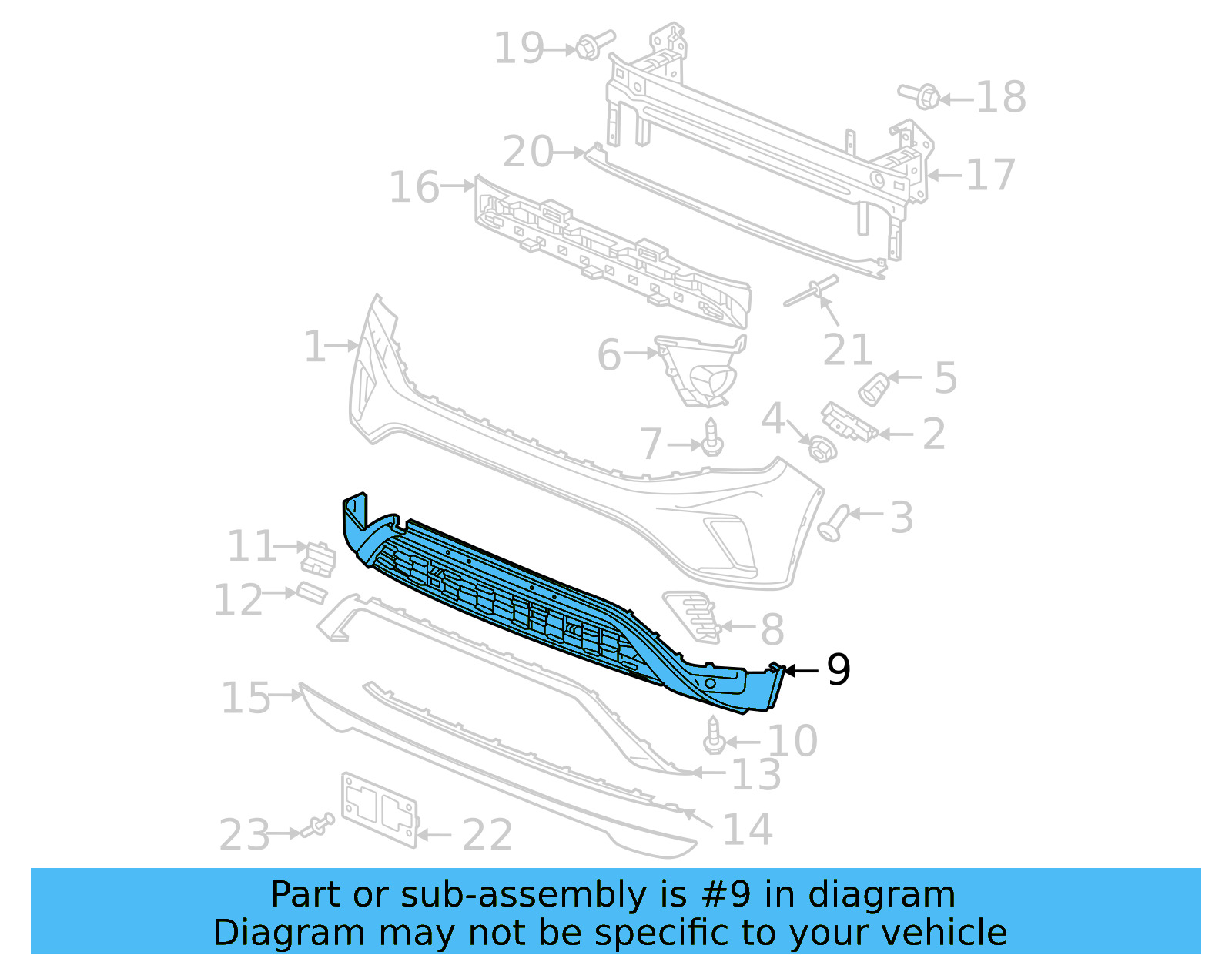 Lower Cover 3CM-805-903-9B9 - View 5