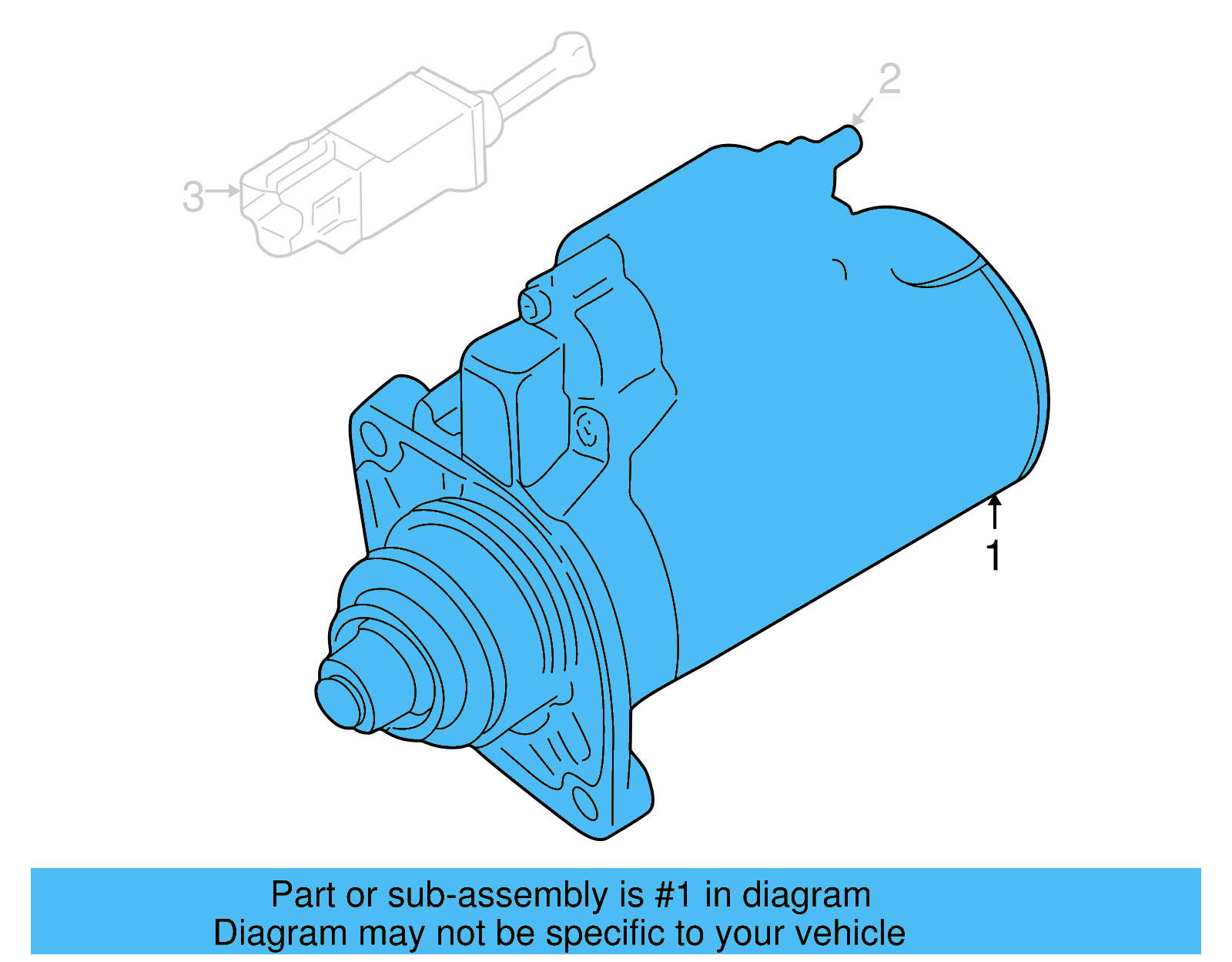 Starter Motor 02M-911-023-FX - View 12