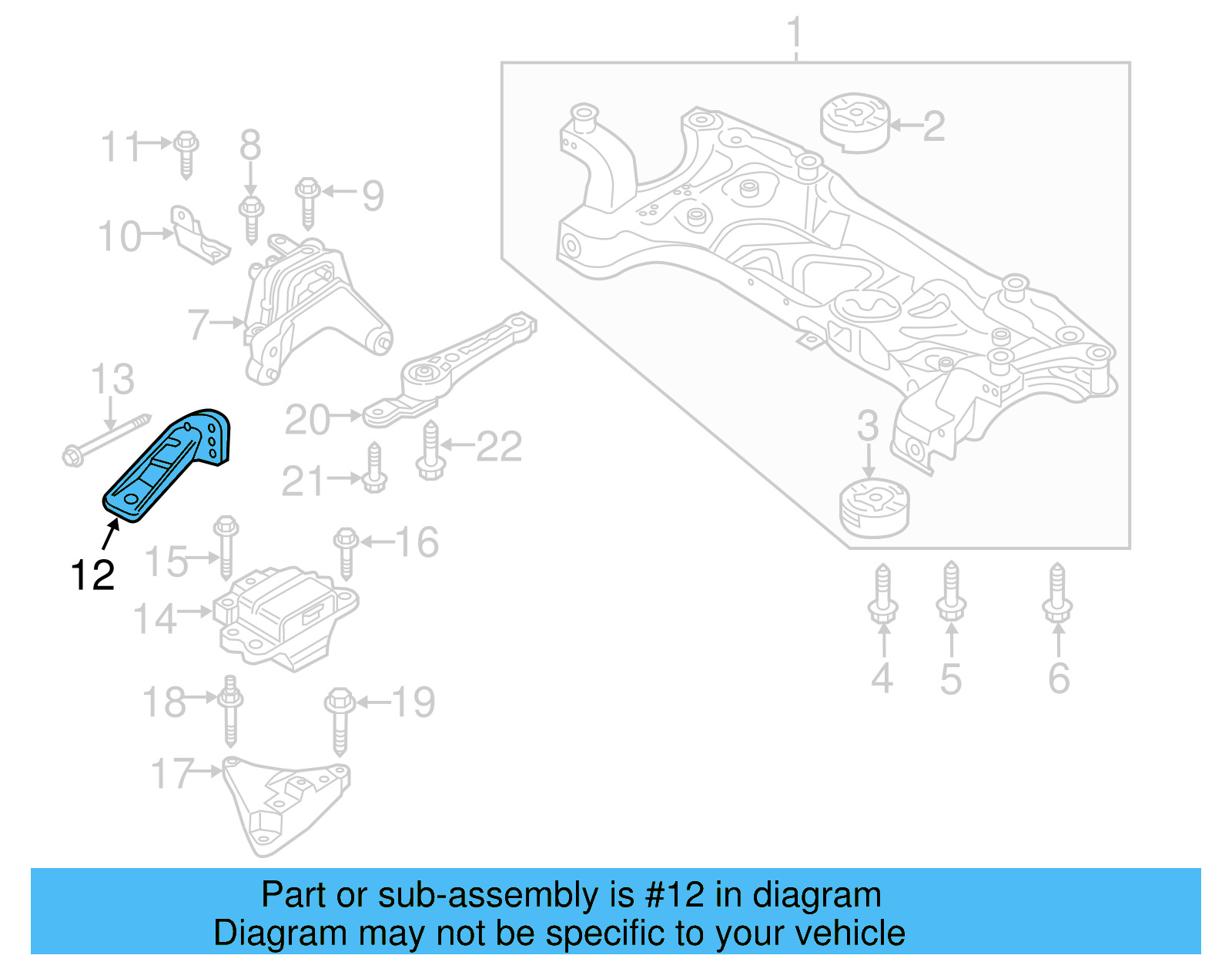 Mount Bracket 04E-199-207-B - View 7