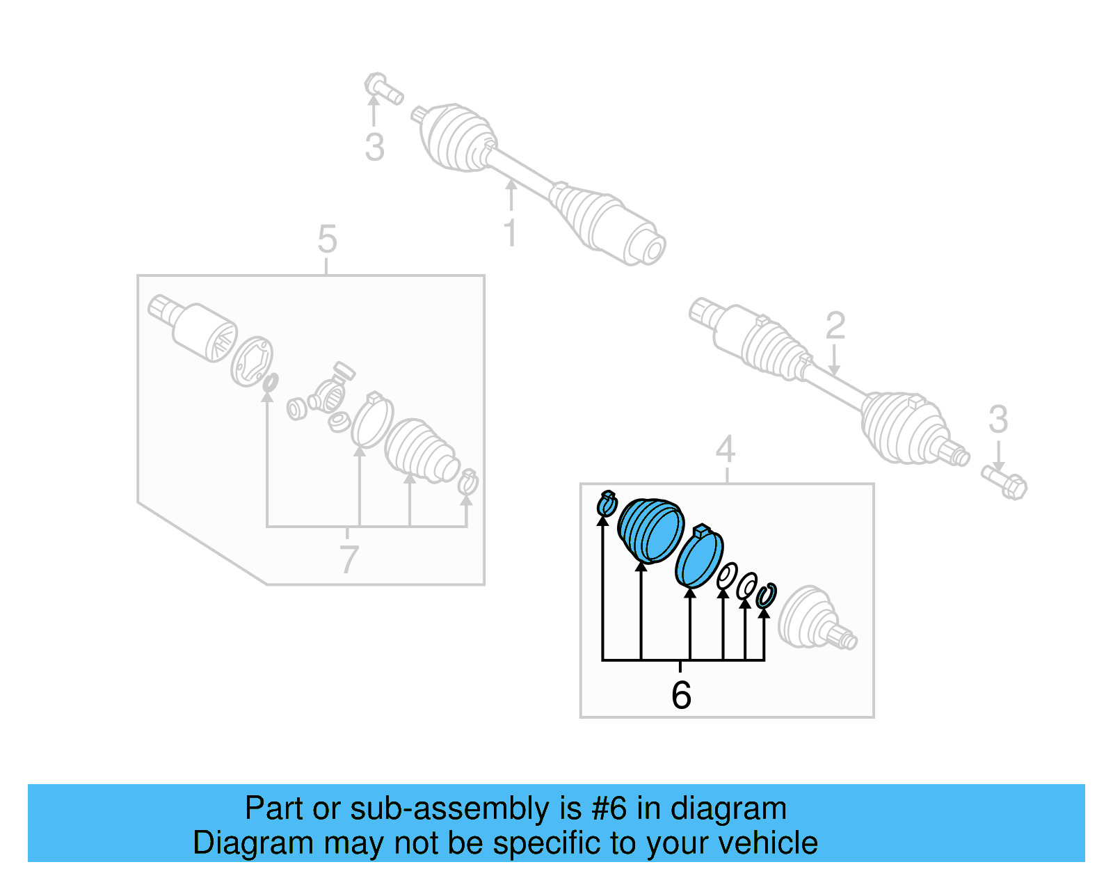 Outer Boot 7L0-498-203 - View 18