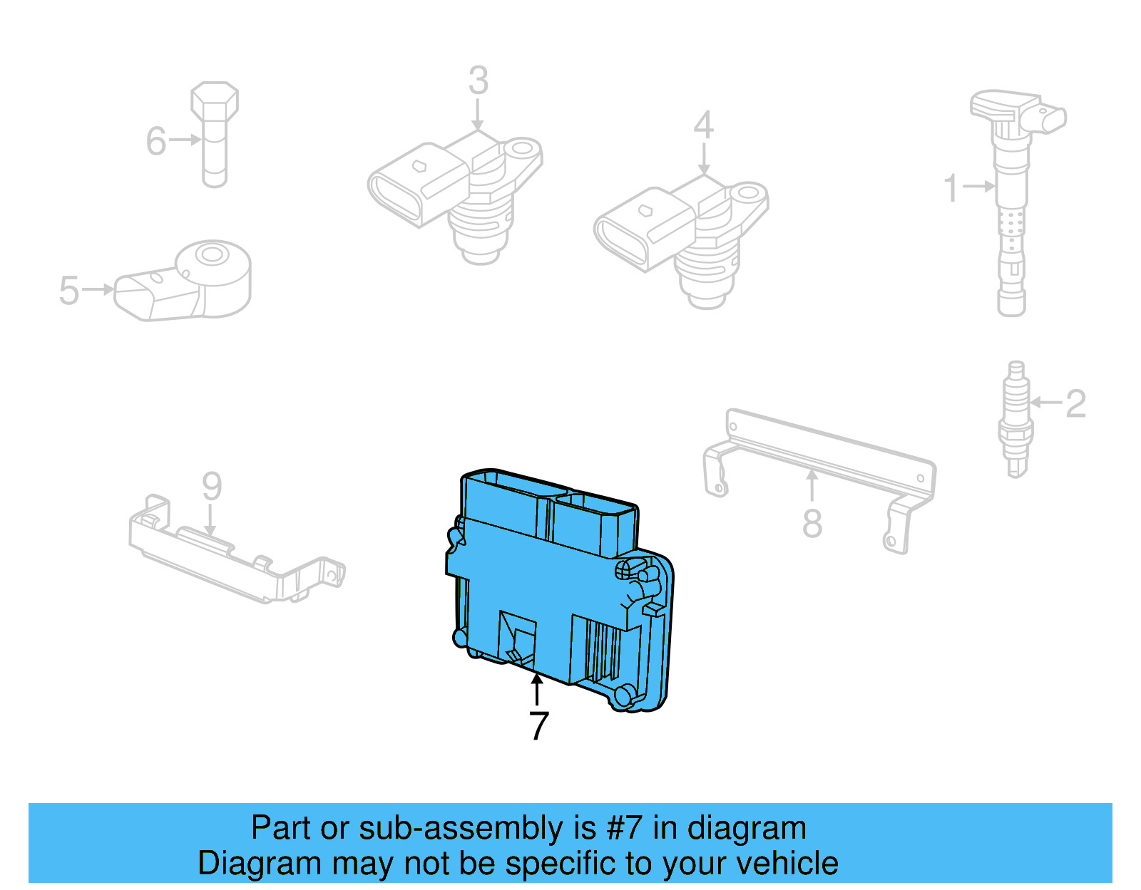 ECM 04E-906-023-AE - View 4