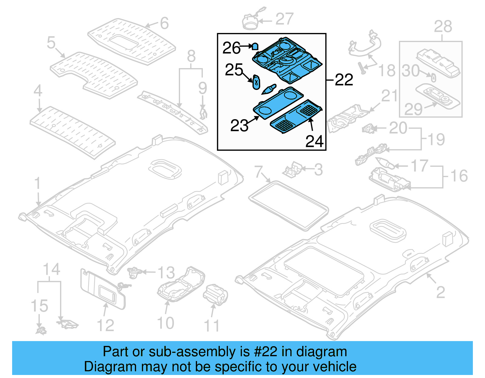 Front Lamp Assembly 1K0-947-106-E-WRD - View 6