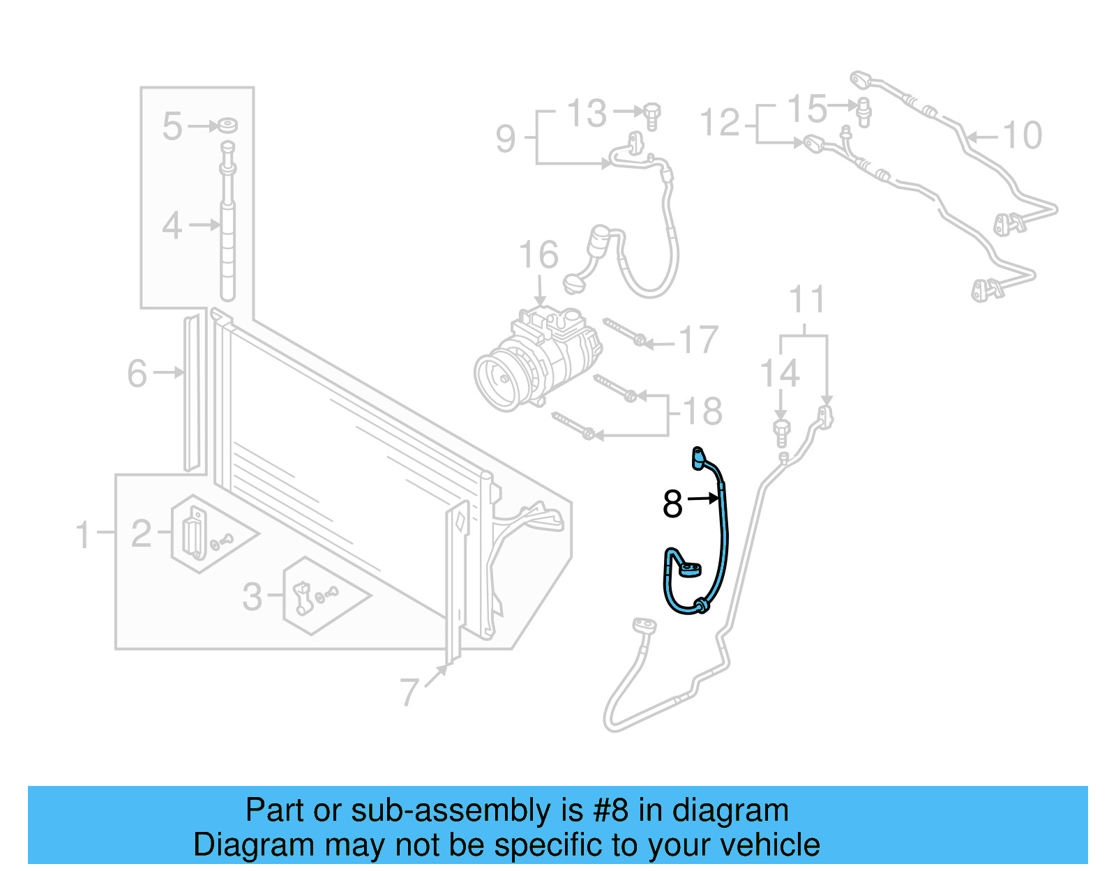 Discharge Hose 7L6-820-721-BF - View 9