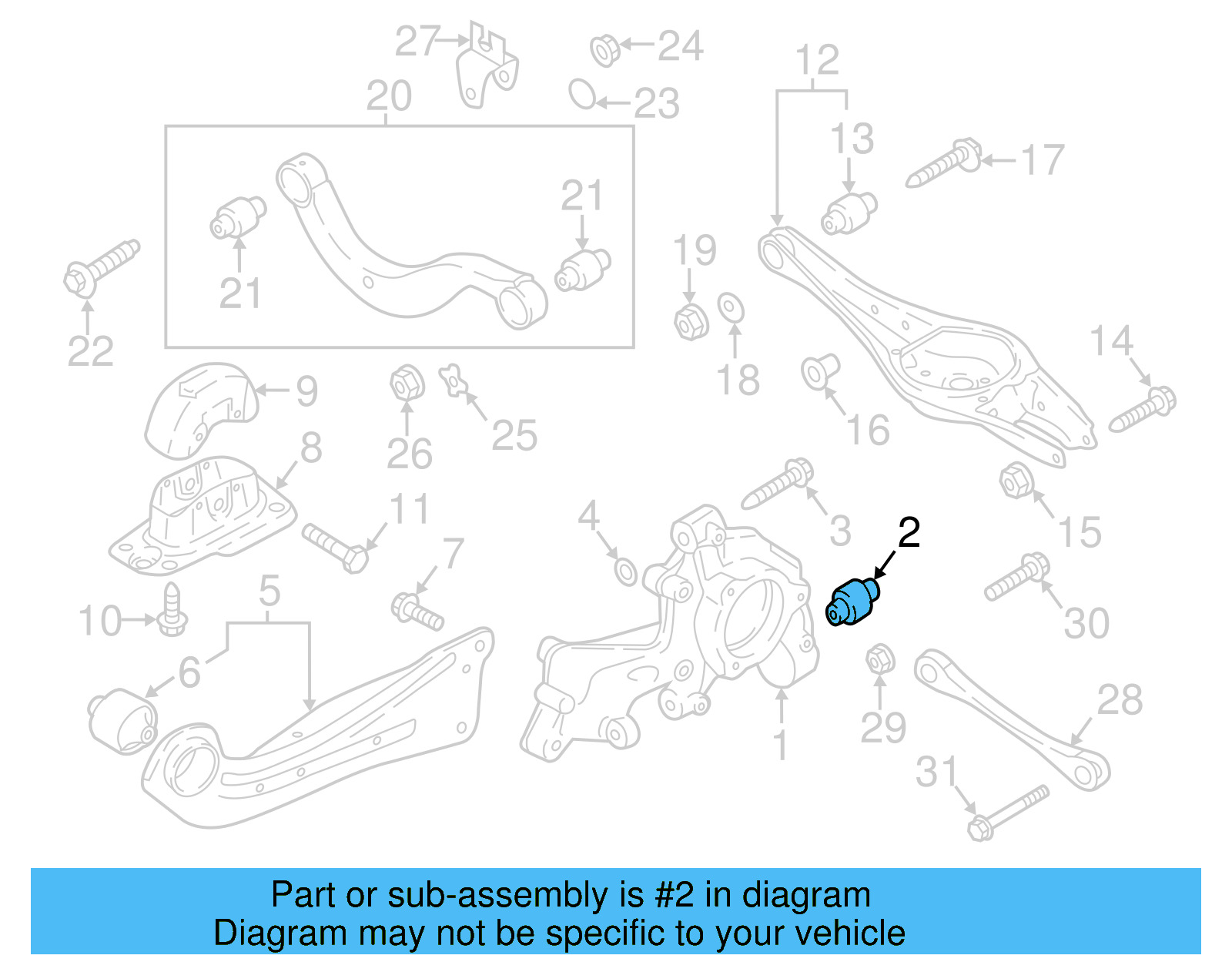 Knuckle Bushing 5Q0-505-553-A - View 5