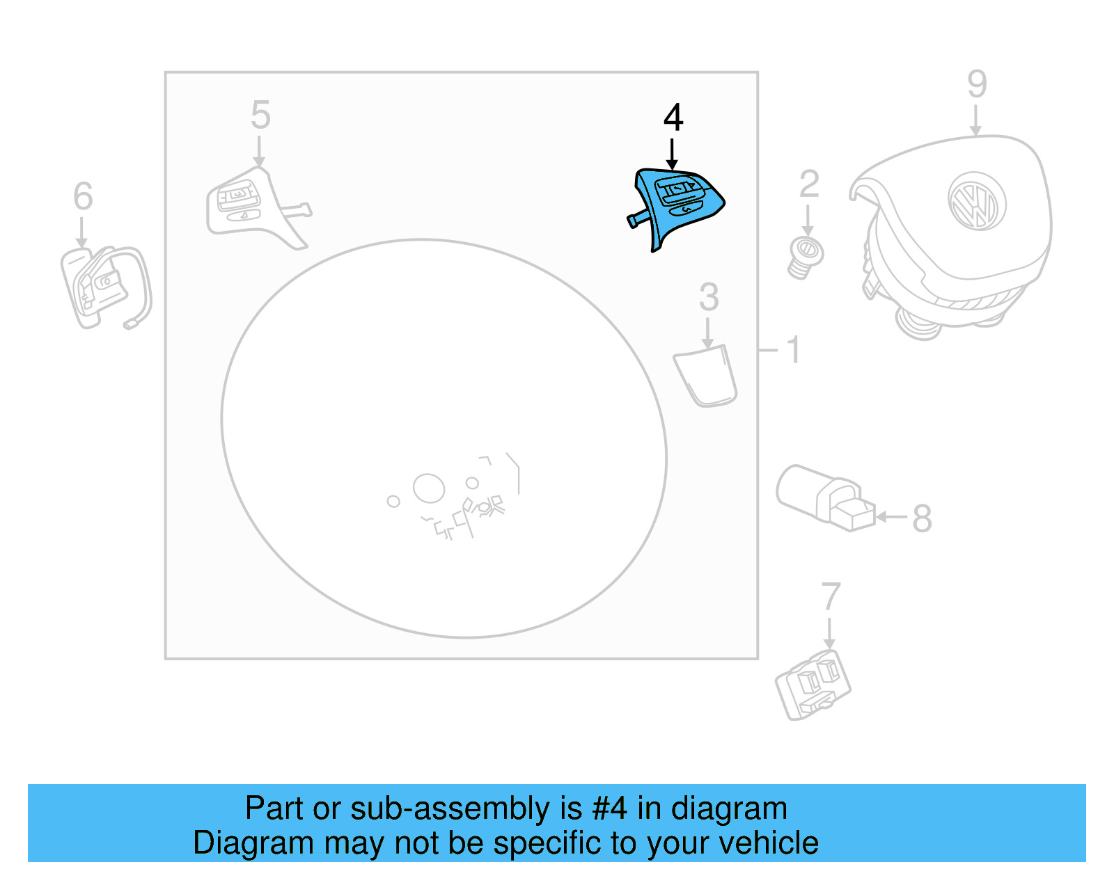 Multi Switch 7P6-959-538-A - View 3