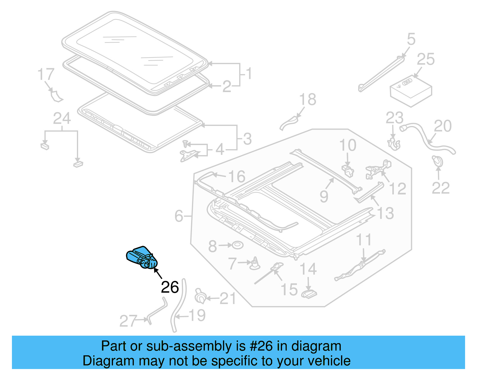Window Motor 7L6-959-591 - View 5