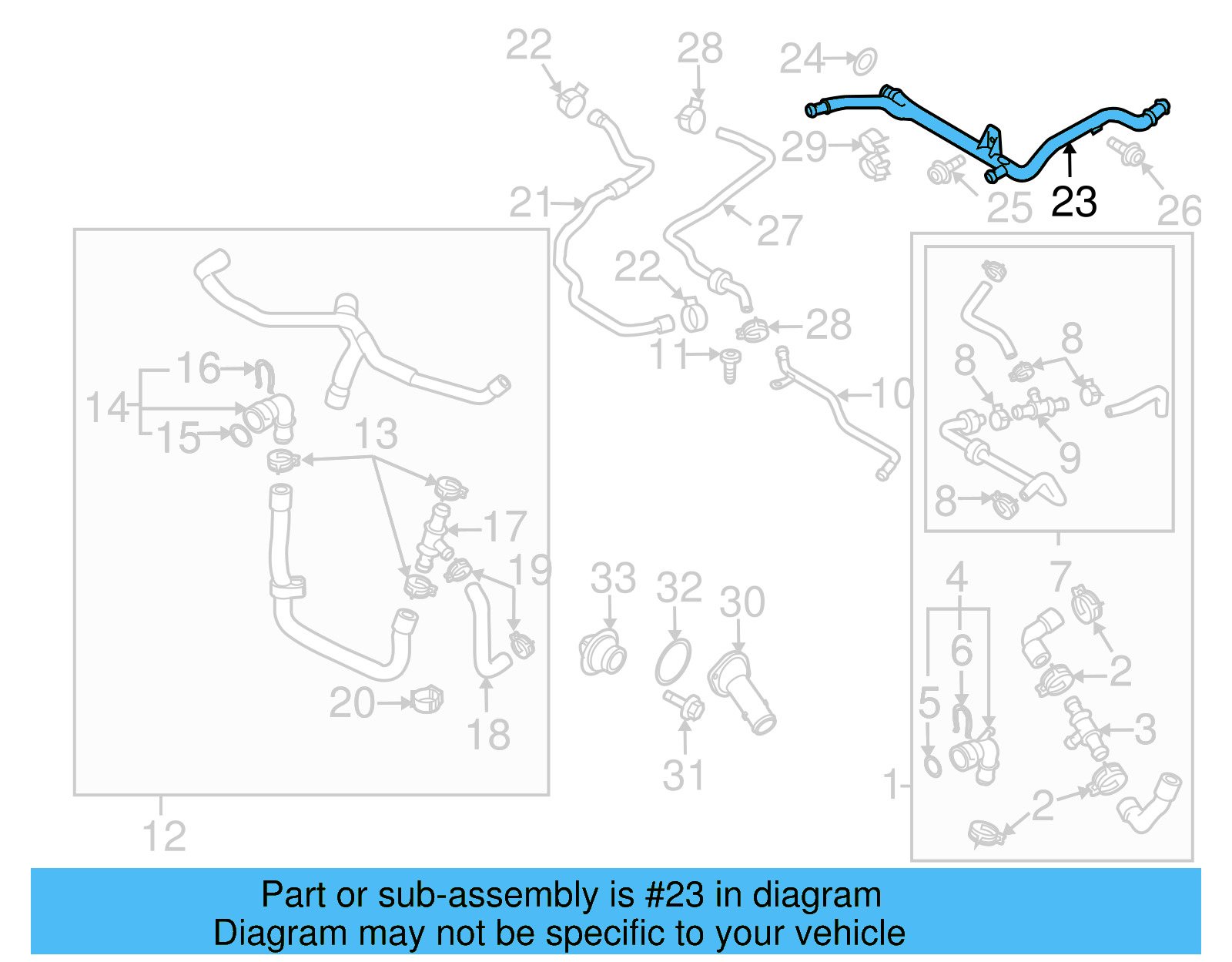 Water Pipe 03L-121-065-H - View 5