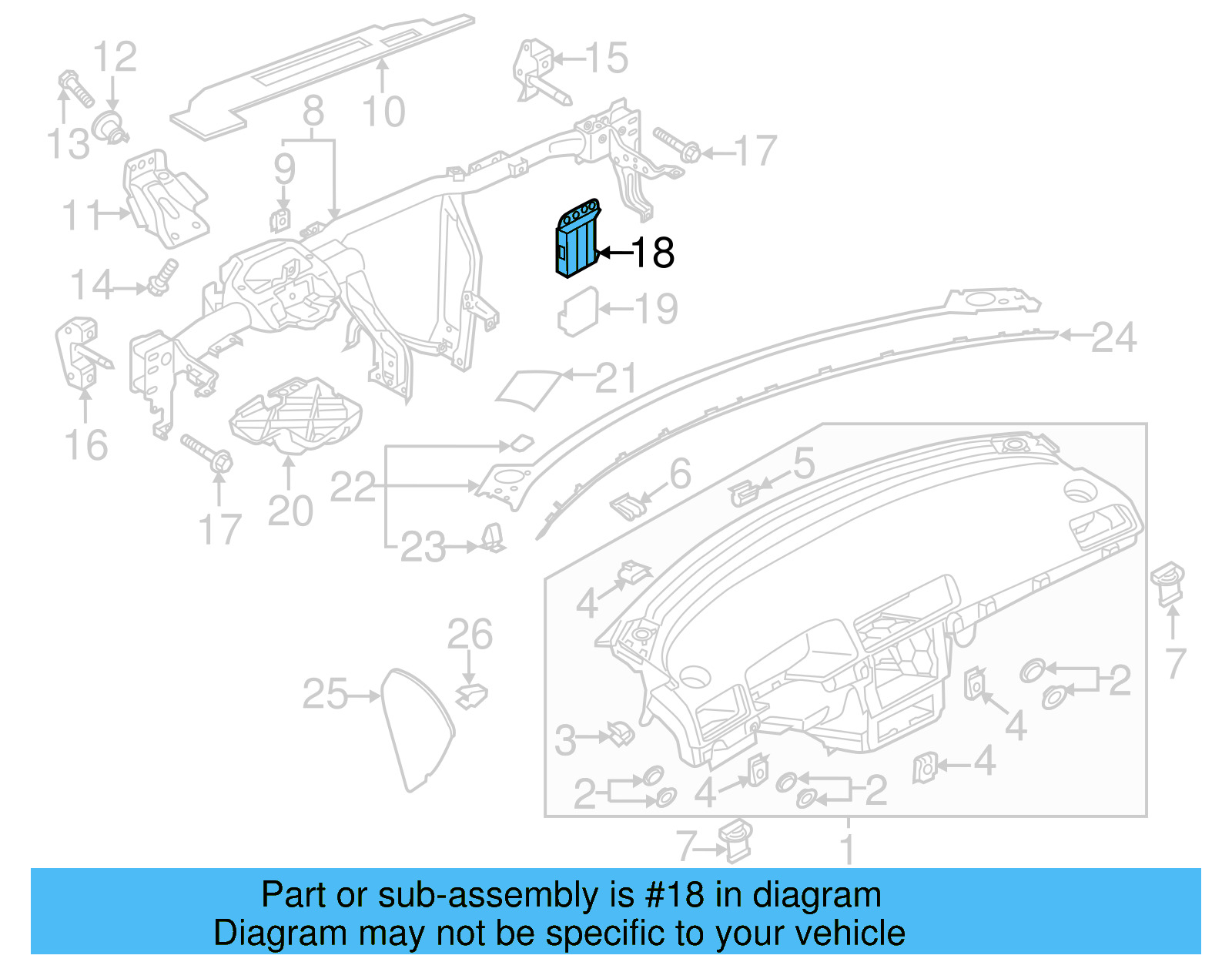 Bracket 5K0-971-846 - View 6