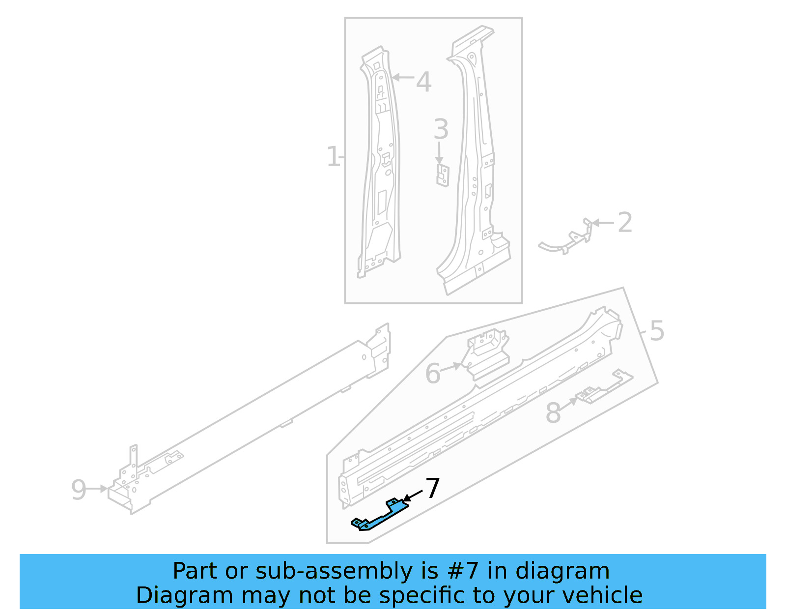 Front Plate 11A-810-685 - View 3