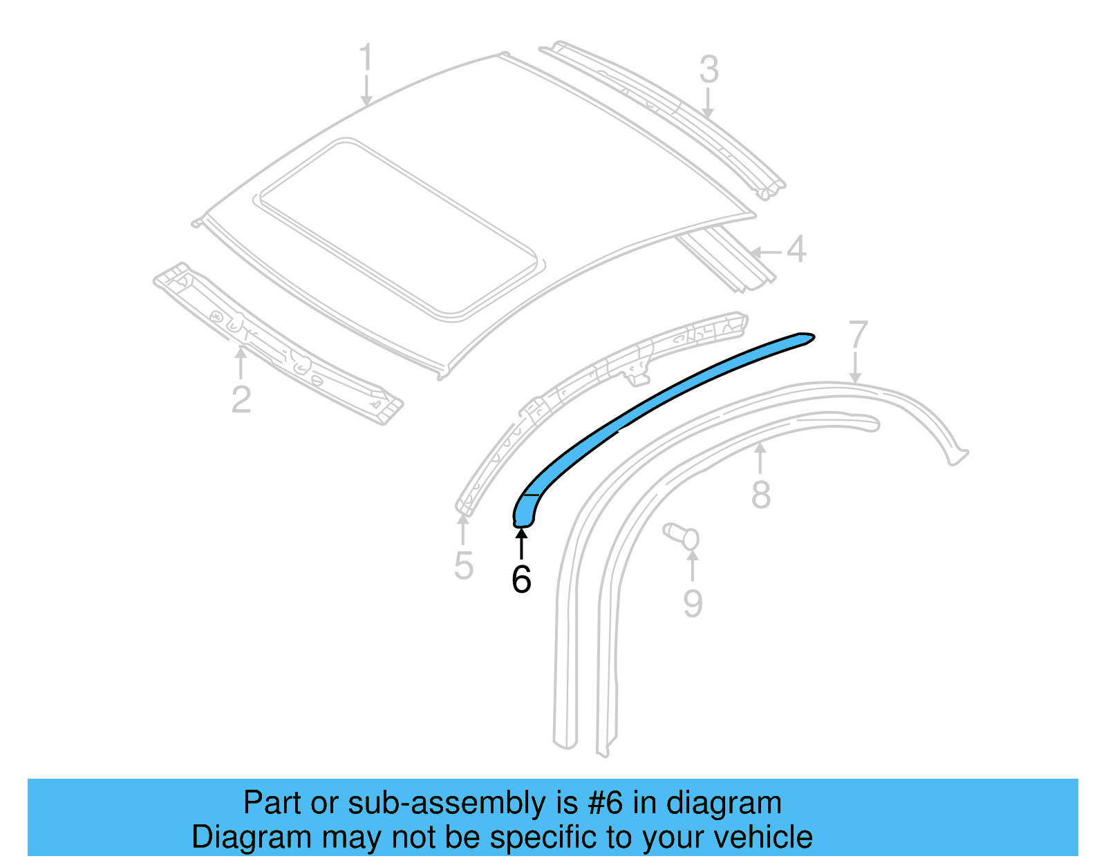 Drip Channel 3B5-853-701-C-03C - View 5