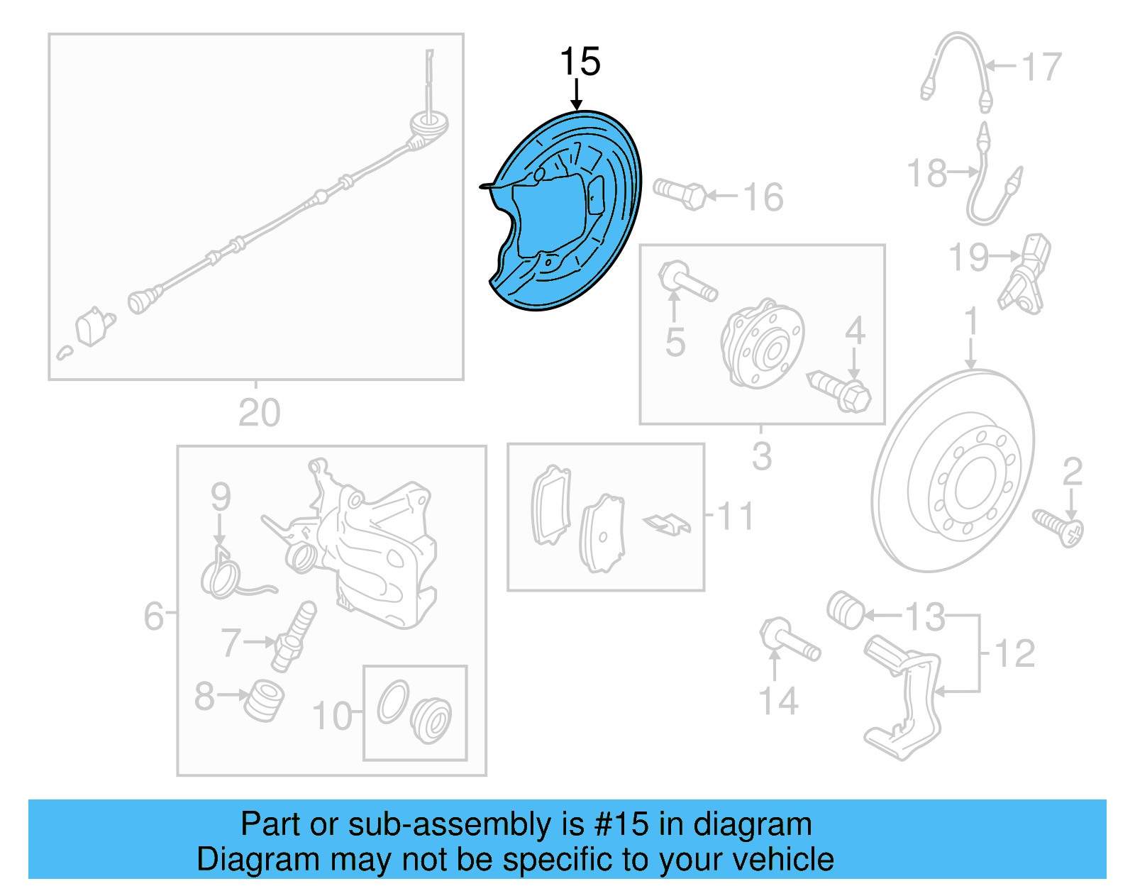 Splash Shield 1Q0-615-611-B - View 5