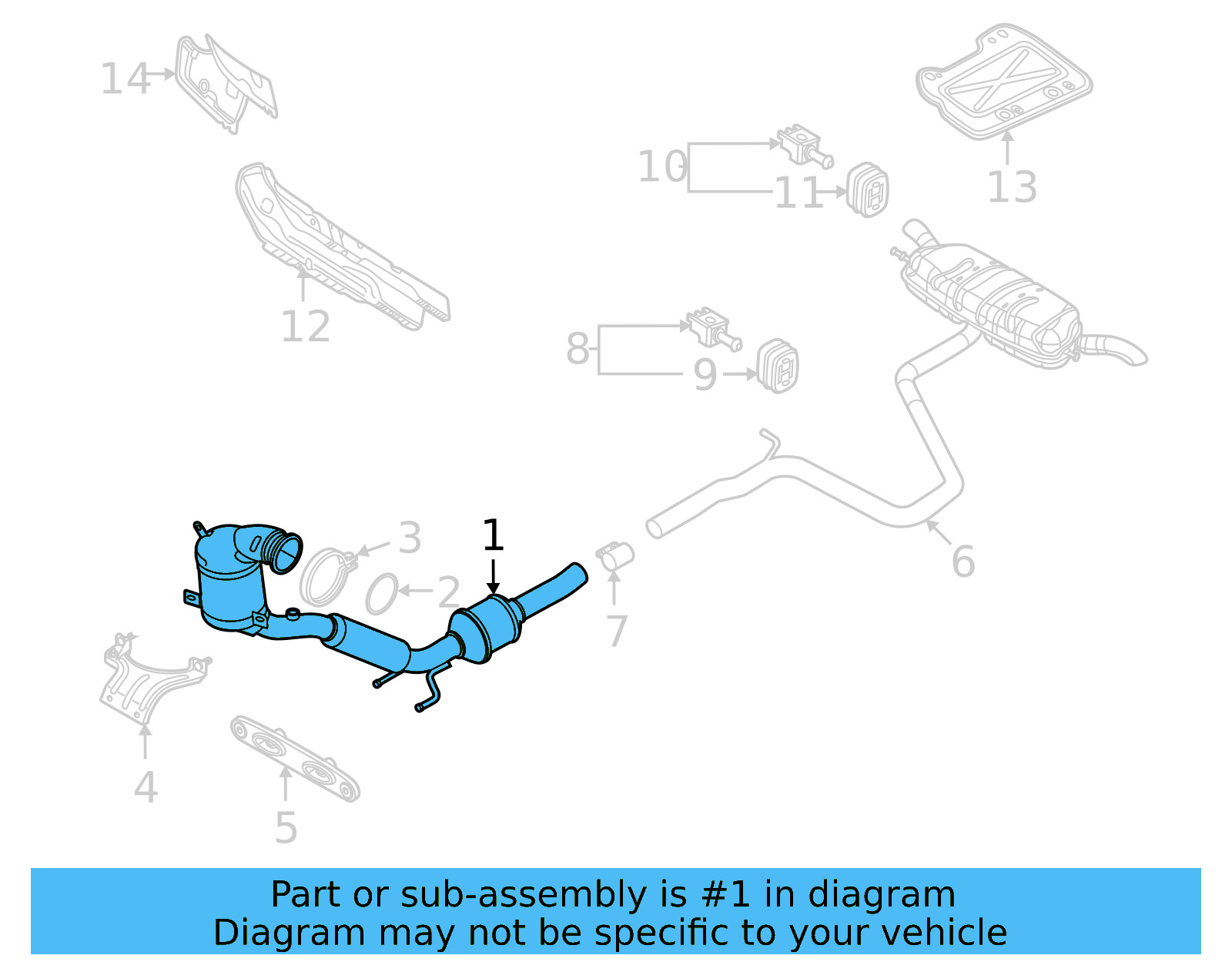 Converter & Pipe 5QN-254-500-X - View 3