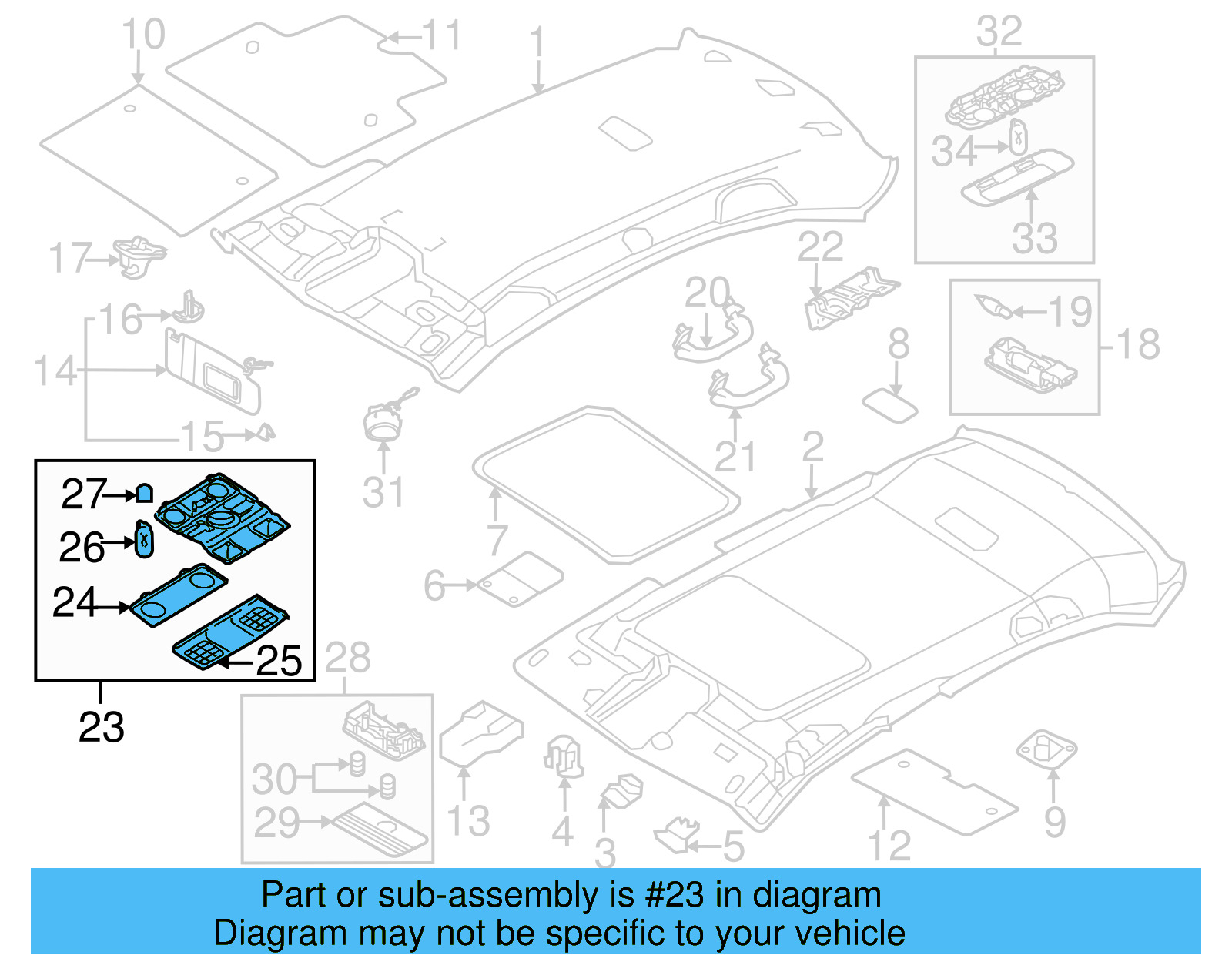 Front Lamp Assembly 1K0-947-105-BA-YML - View 3