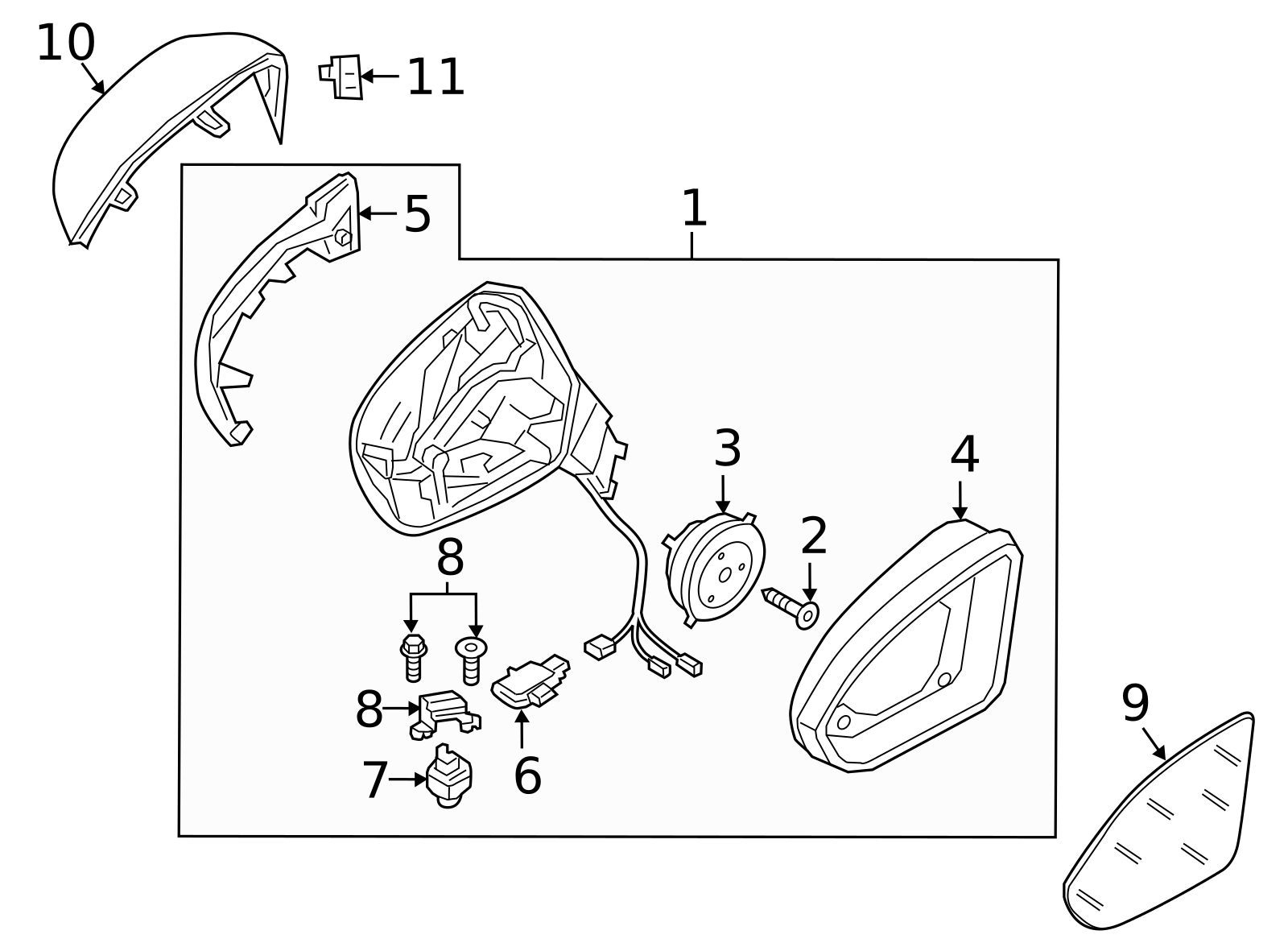 Signal Lamp 3G0-949-102-A - View 2