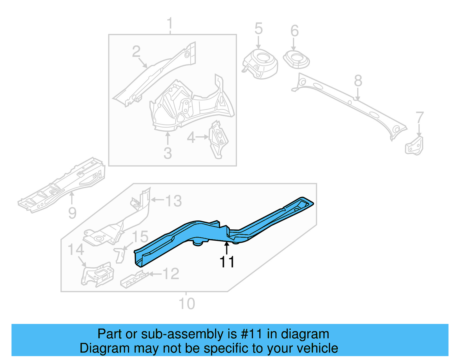 Rail Section 5C0-803-105 - View 8