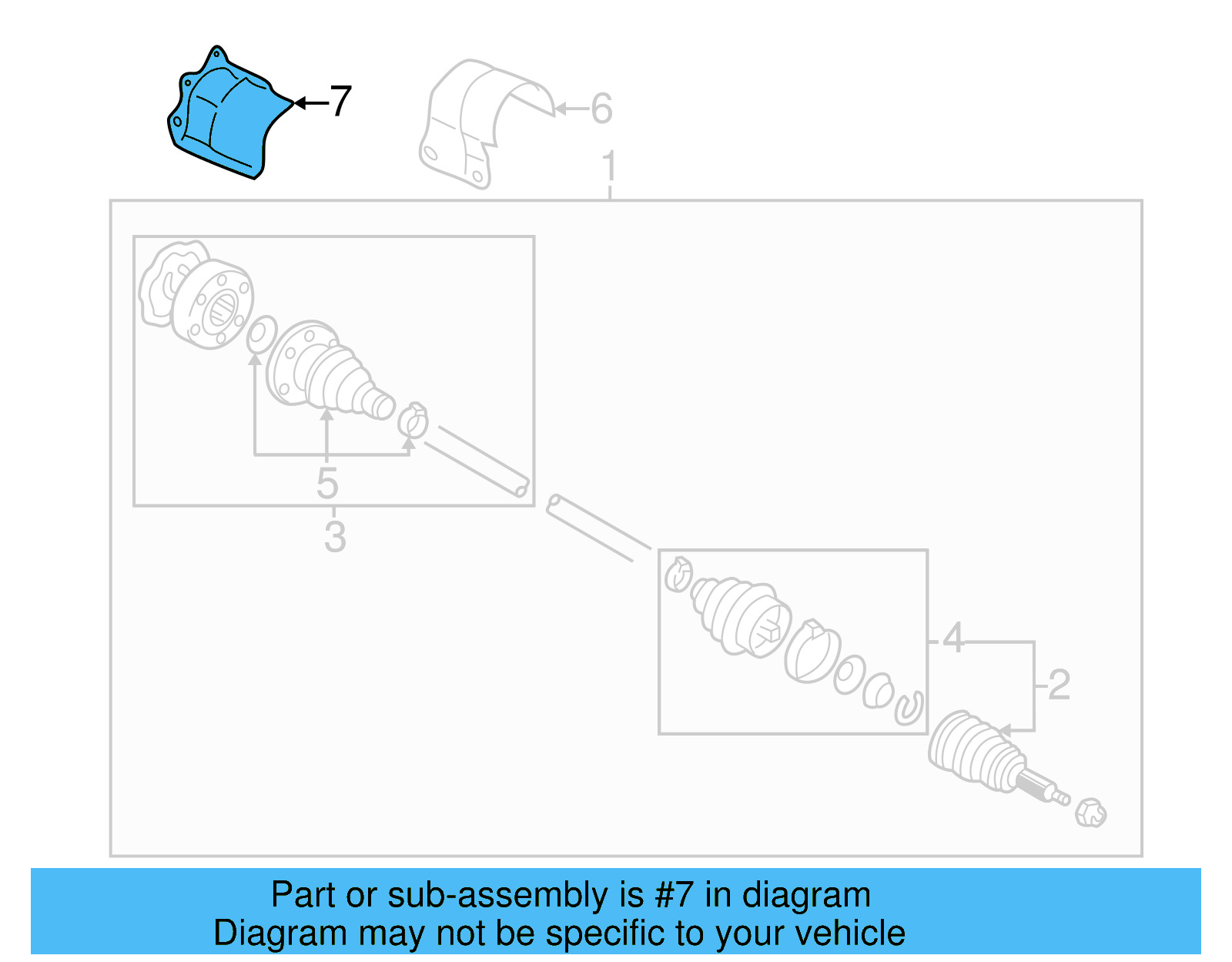 Shield 1J0-407-721-A - View 3
