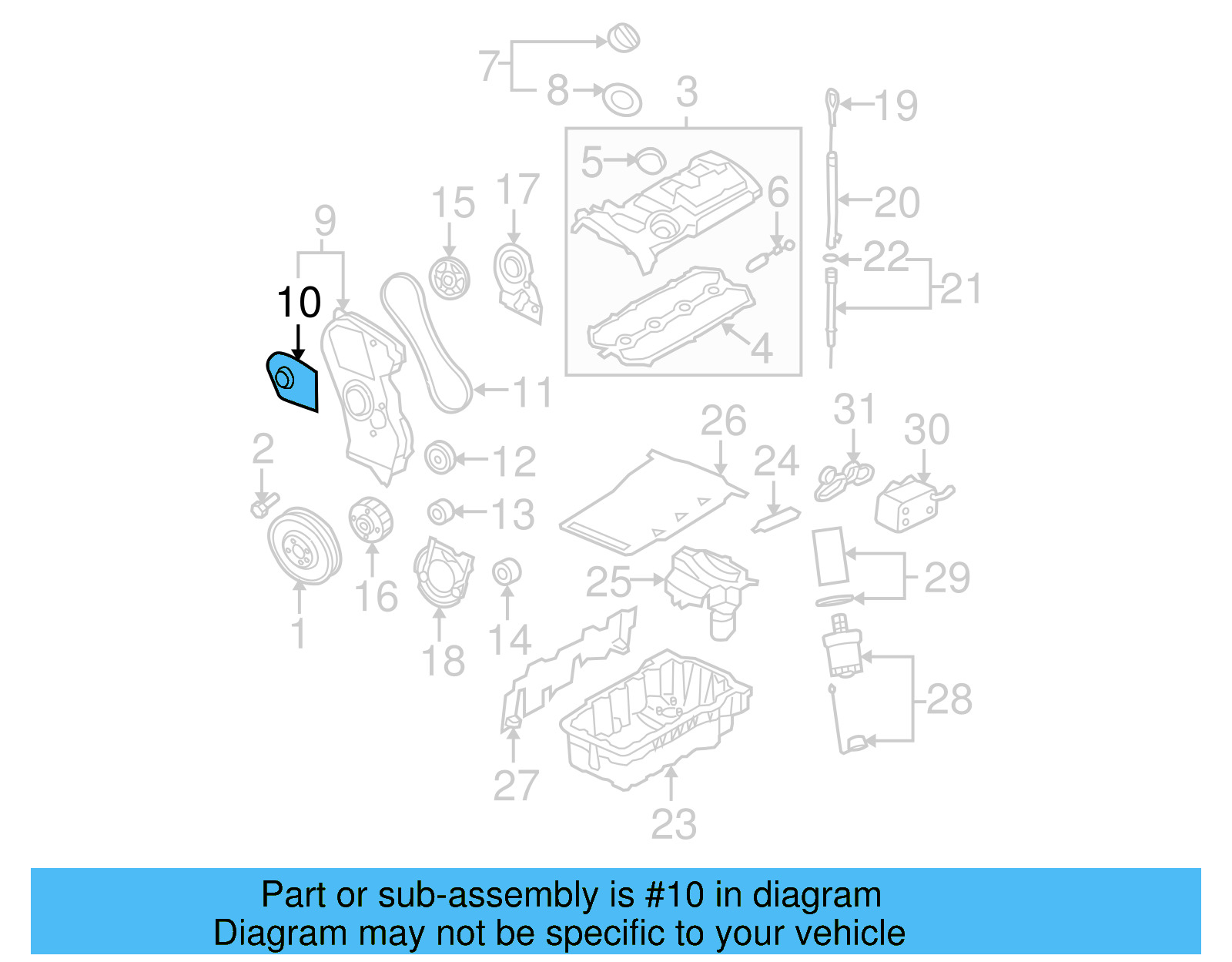 Inspection Cover 06D-109-167-A - View 3