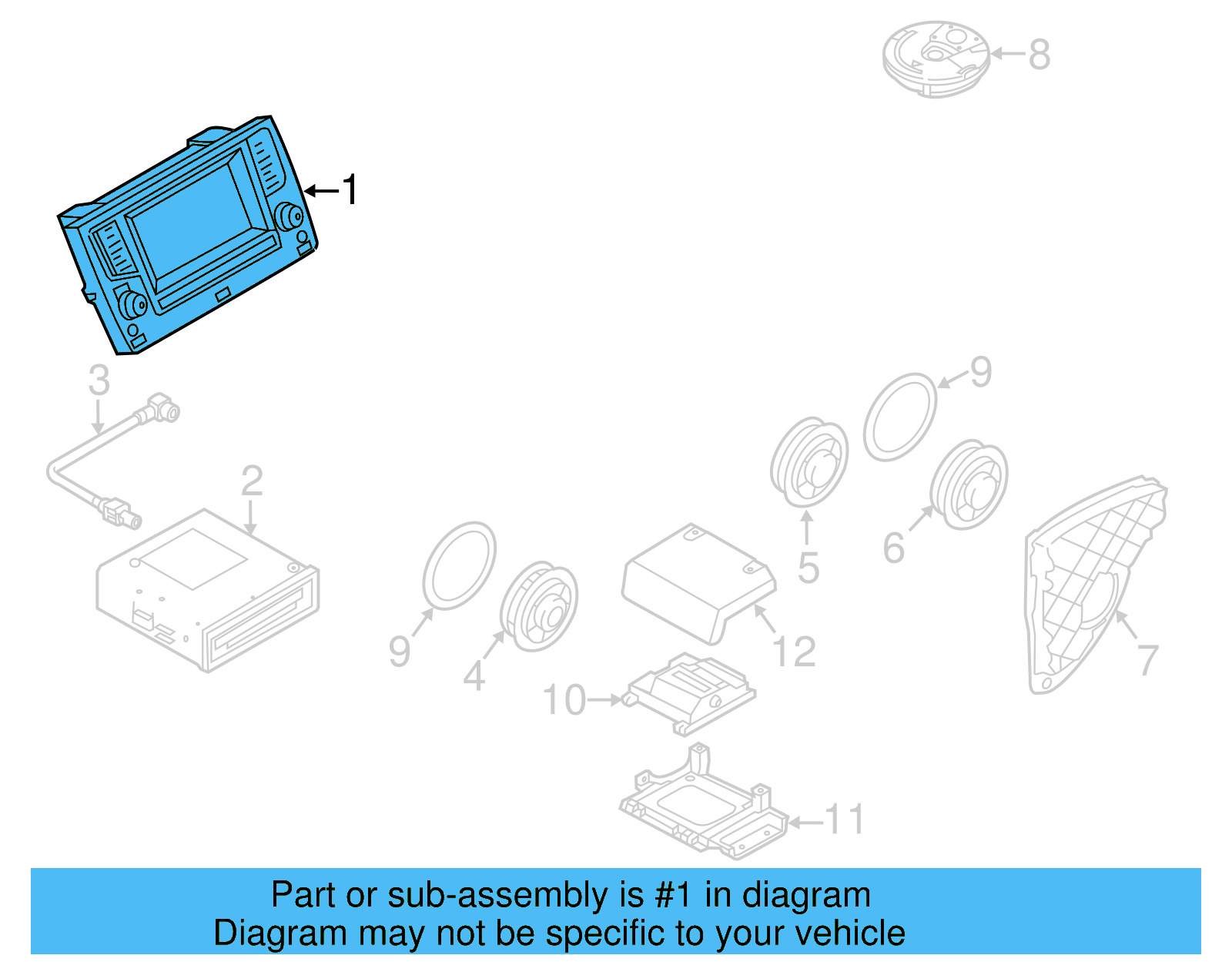Display Unit 5G0-919-605-H