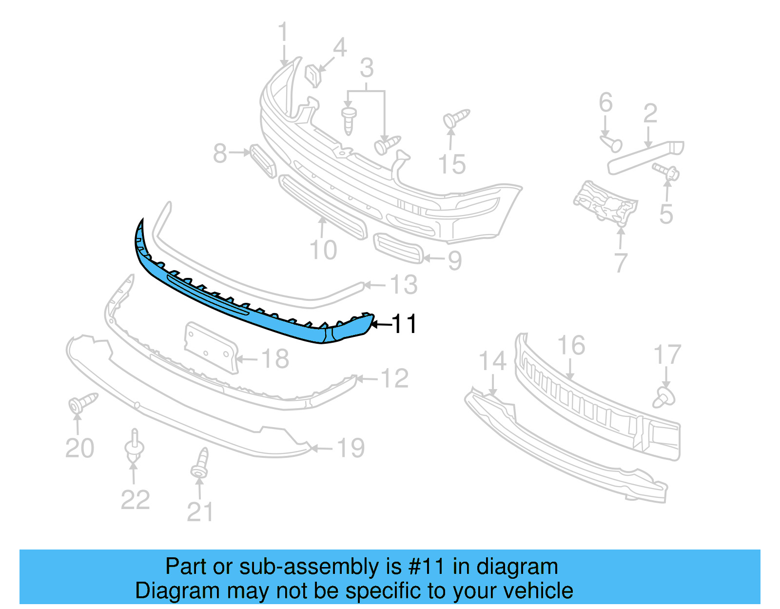 Air Deflector 1J5-805-903-G-B41 - View 9