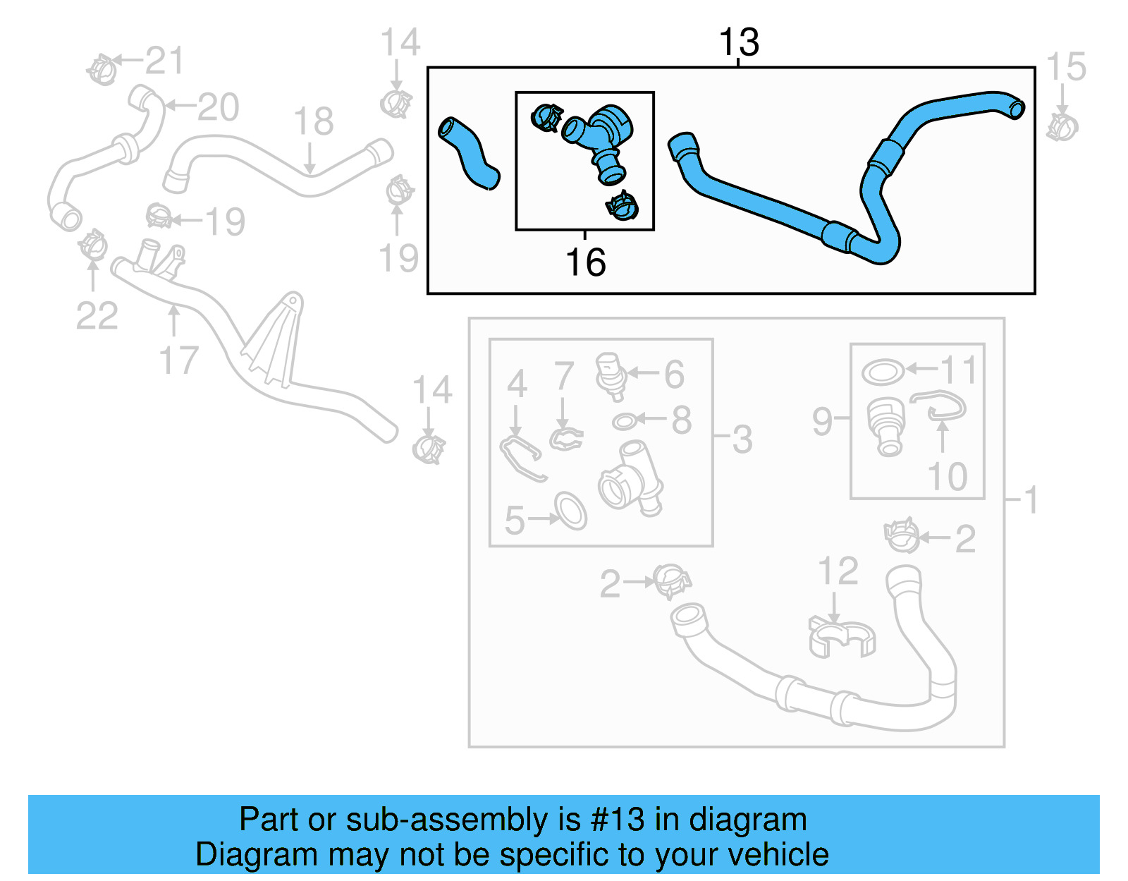 Hose Assembly 5Q0-122-058-Q - View 23