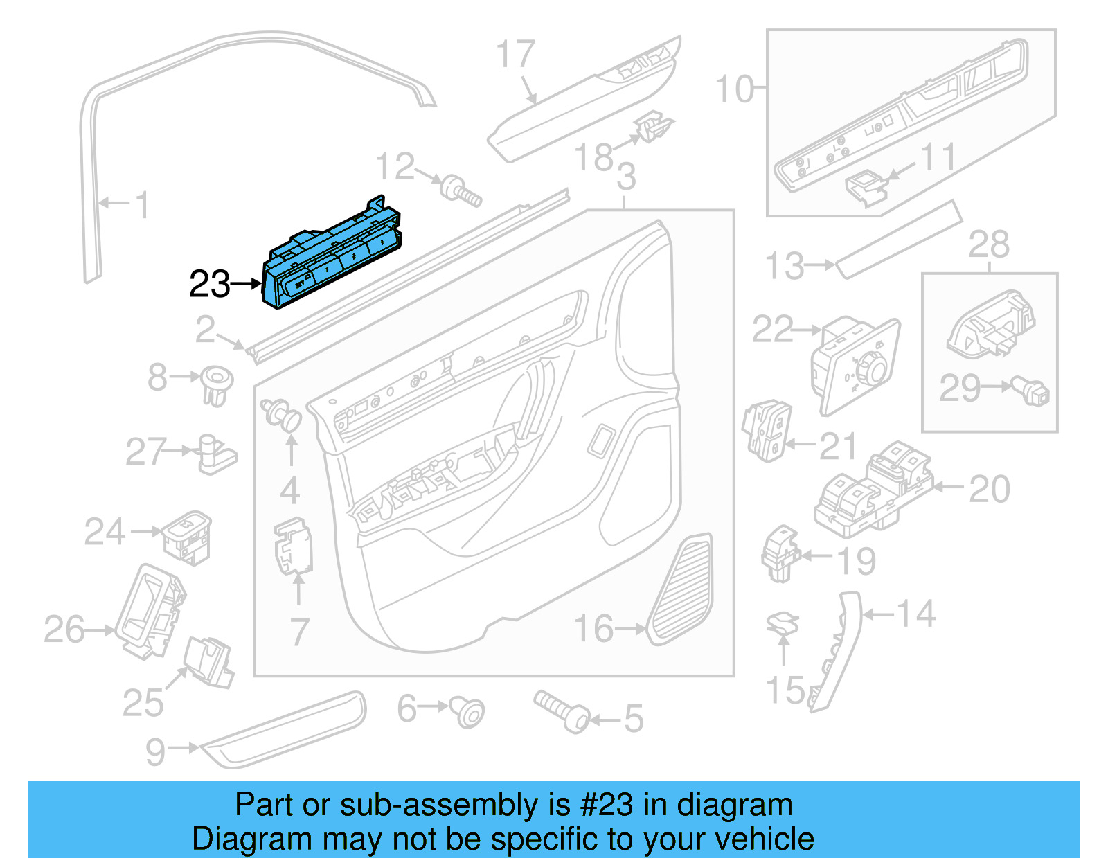 Memory Switch 7P1-959-769-C - View 6