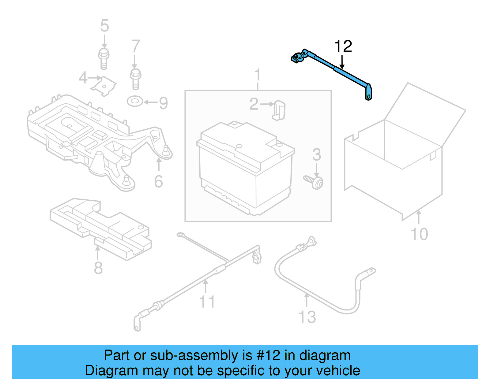 Positive Cable 5C0-971-228-AA - View 4