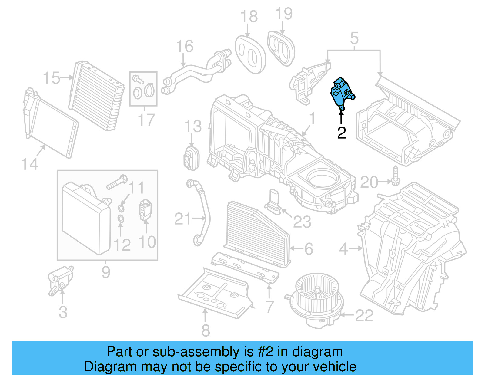 Adjust Motor 561-907-511-C - View 10