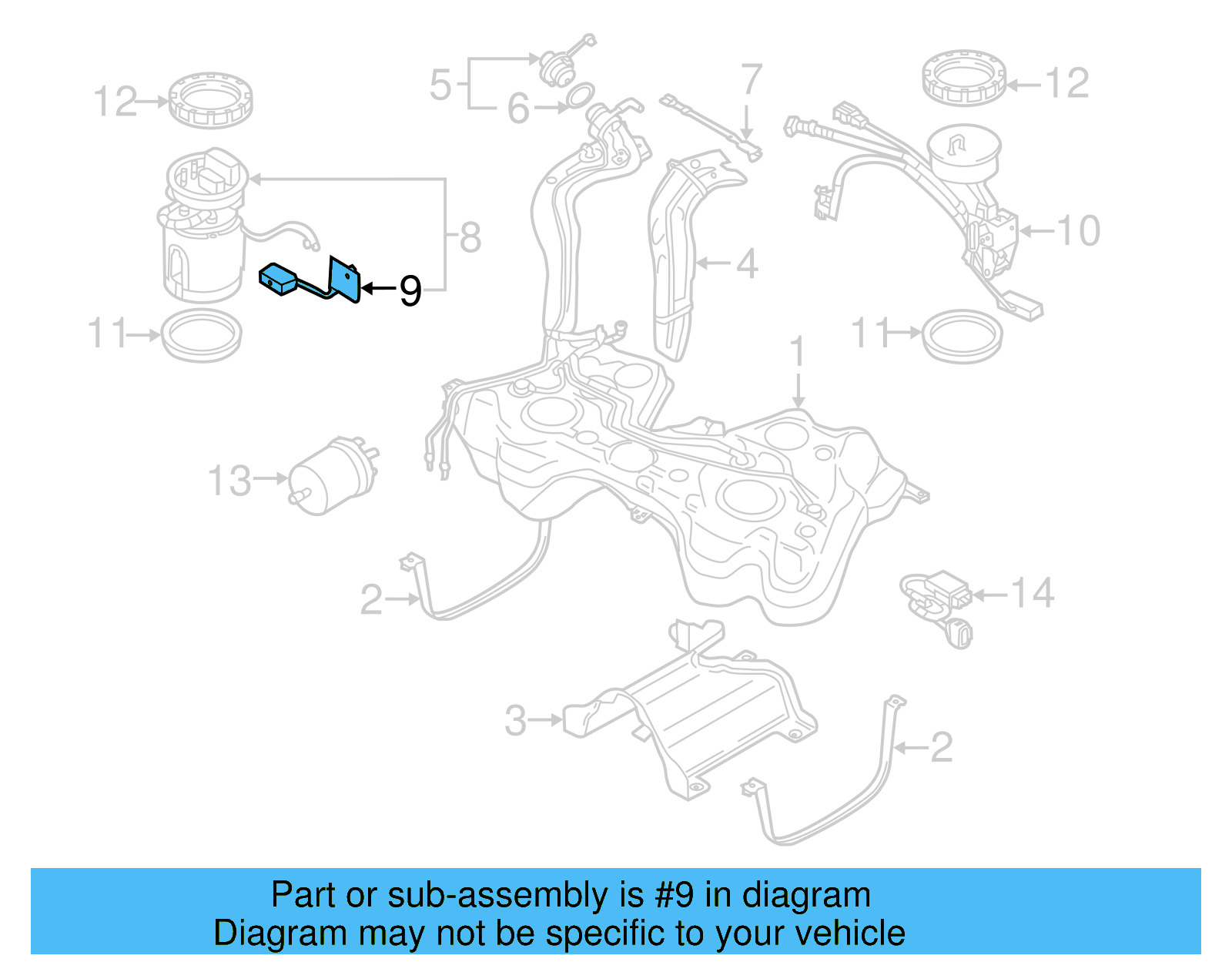 Sending Unit 1K0-919-673-AG - View 8
