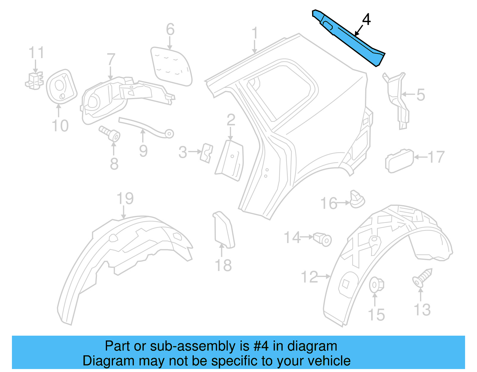 Drip Channel 7P6-809-641 - View 3