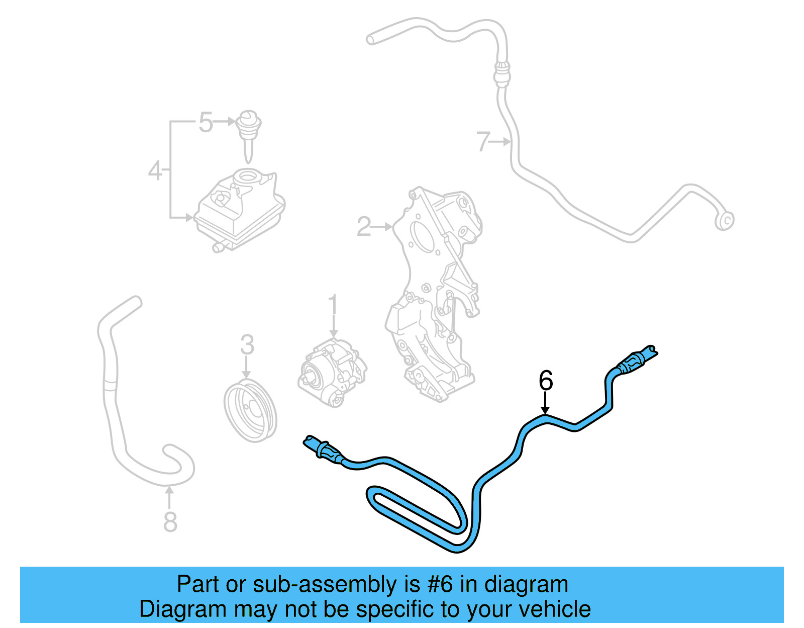 Pressure Hose 1J0-422-893-N