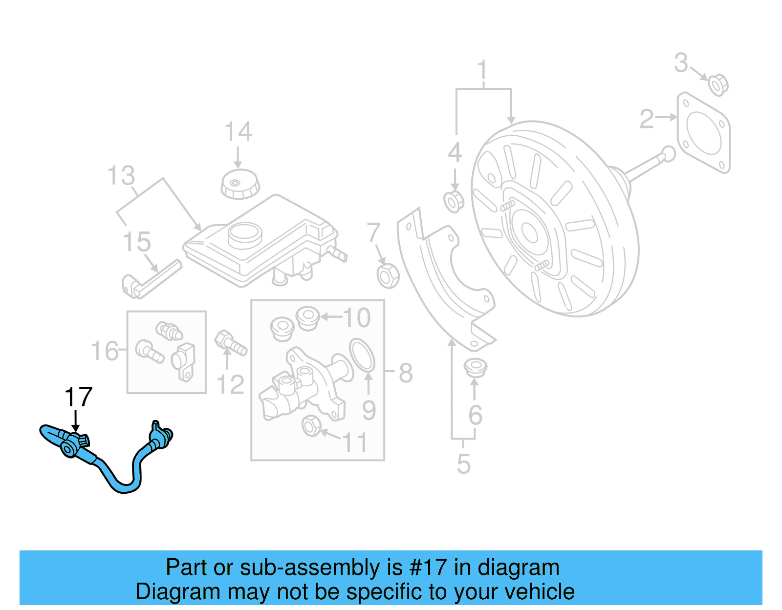 Vacuum Tube 5Q0-612-041-AF - View 7