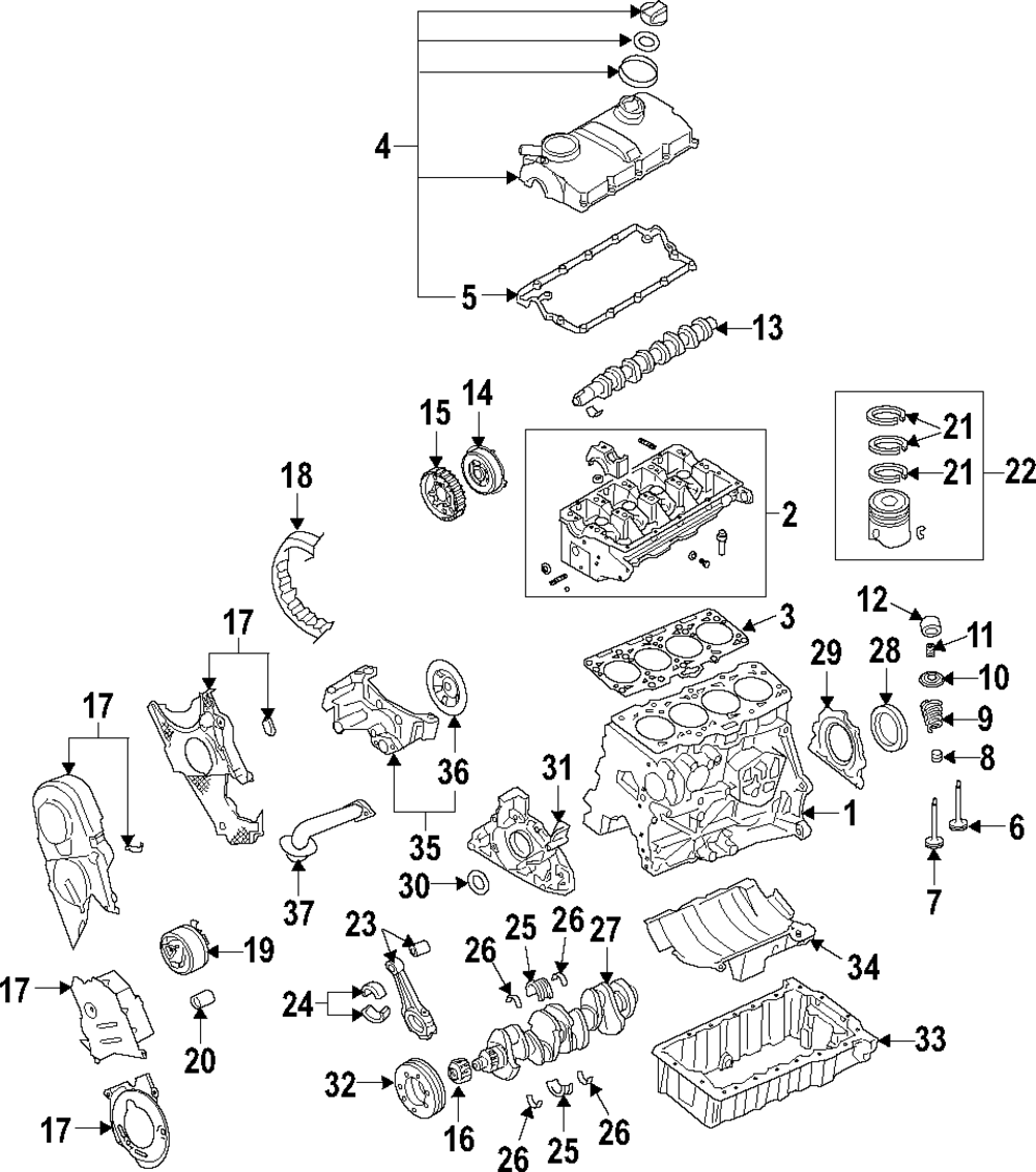 Timing Belt 03L-109-119-F - View 2