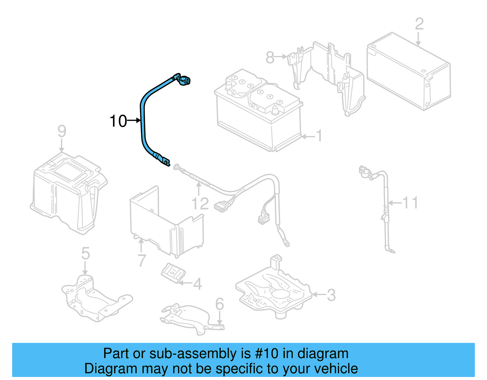 Positive Cable 1J0-971-228-BG - View 20
