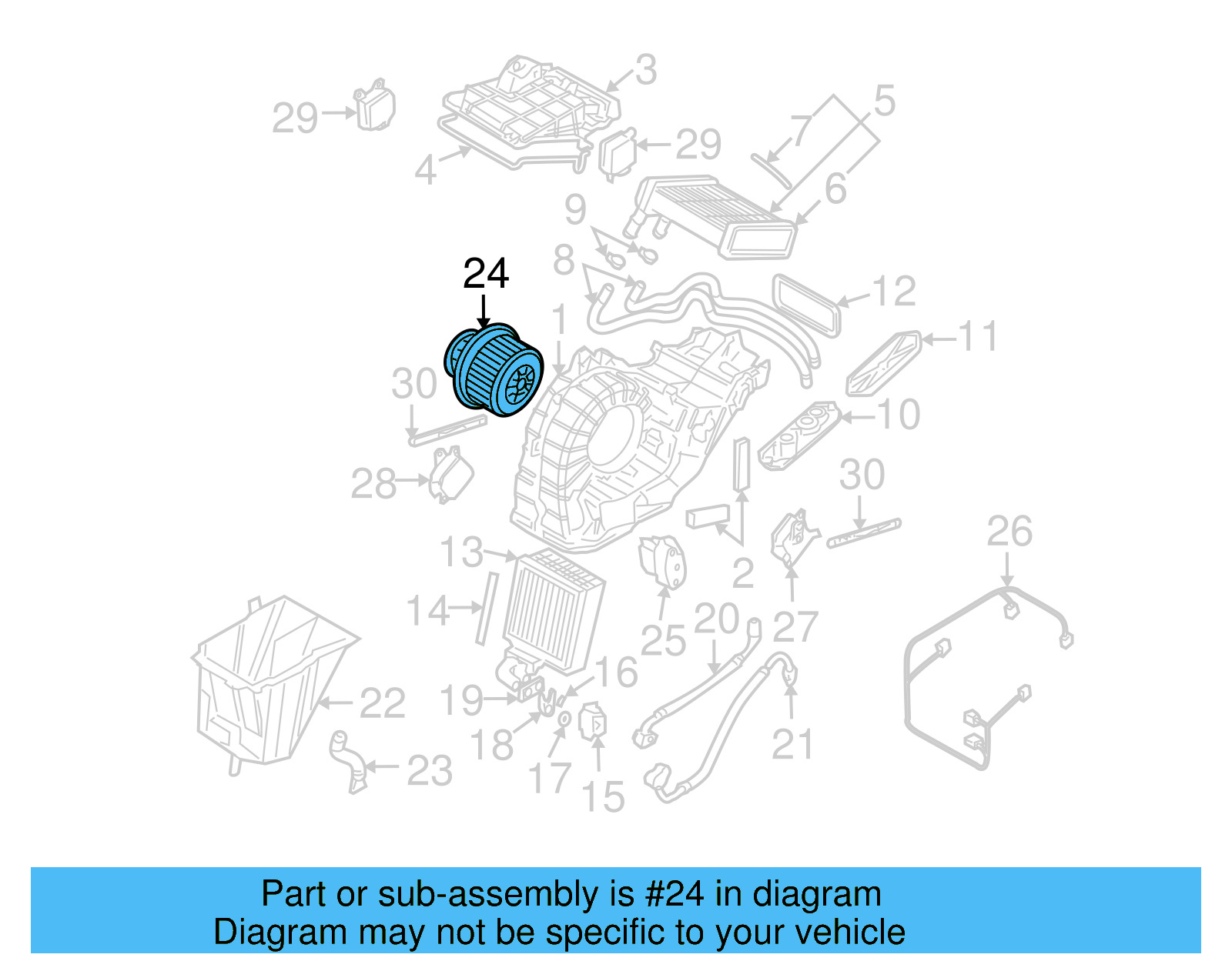 Blower Motor 7E0-819-021-A - View 5