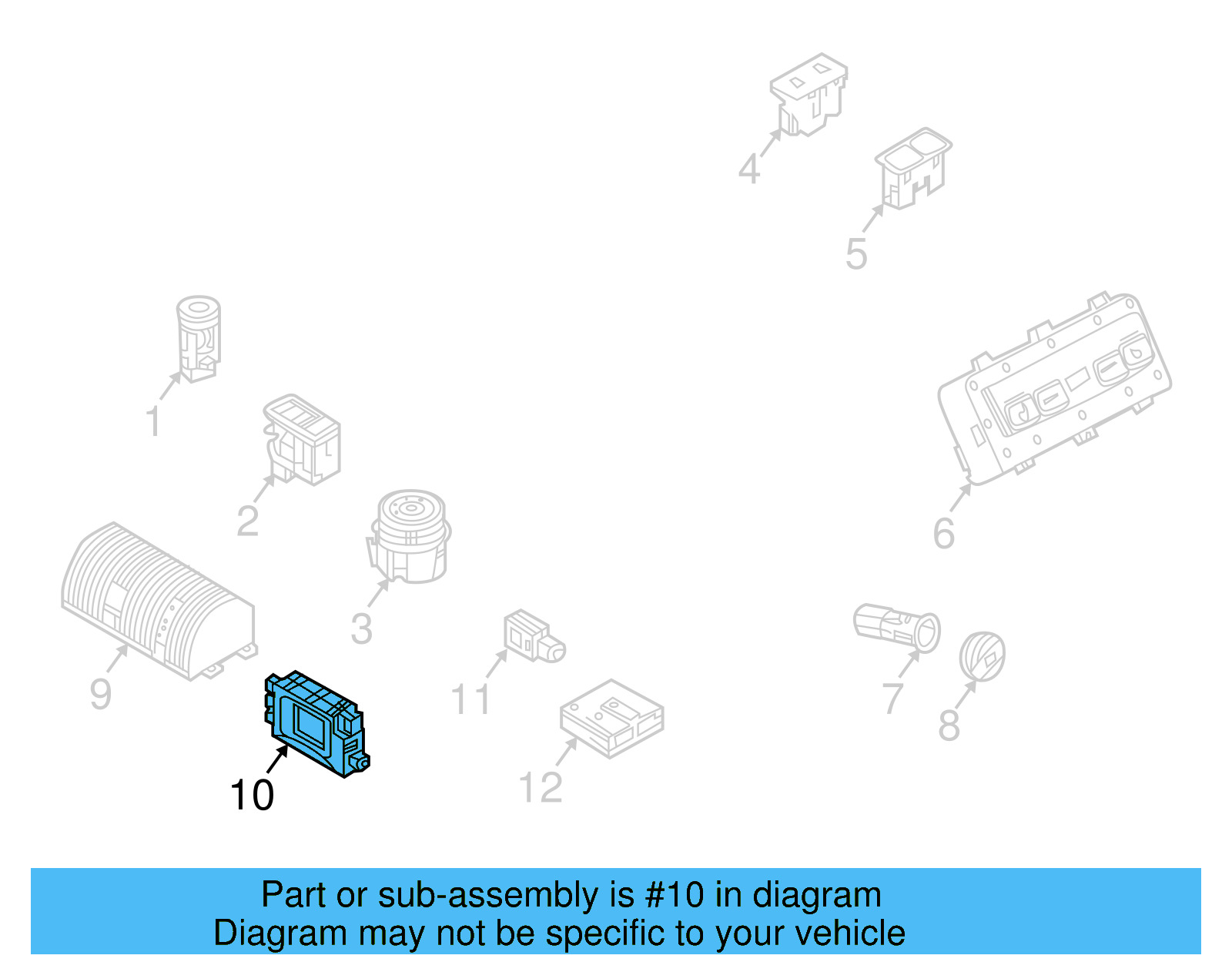 Control Module 5G0-035-953-D - View 4