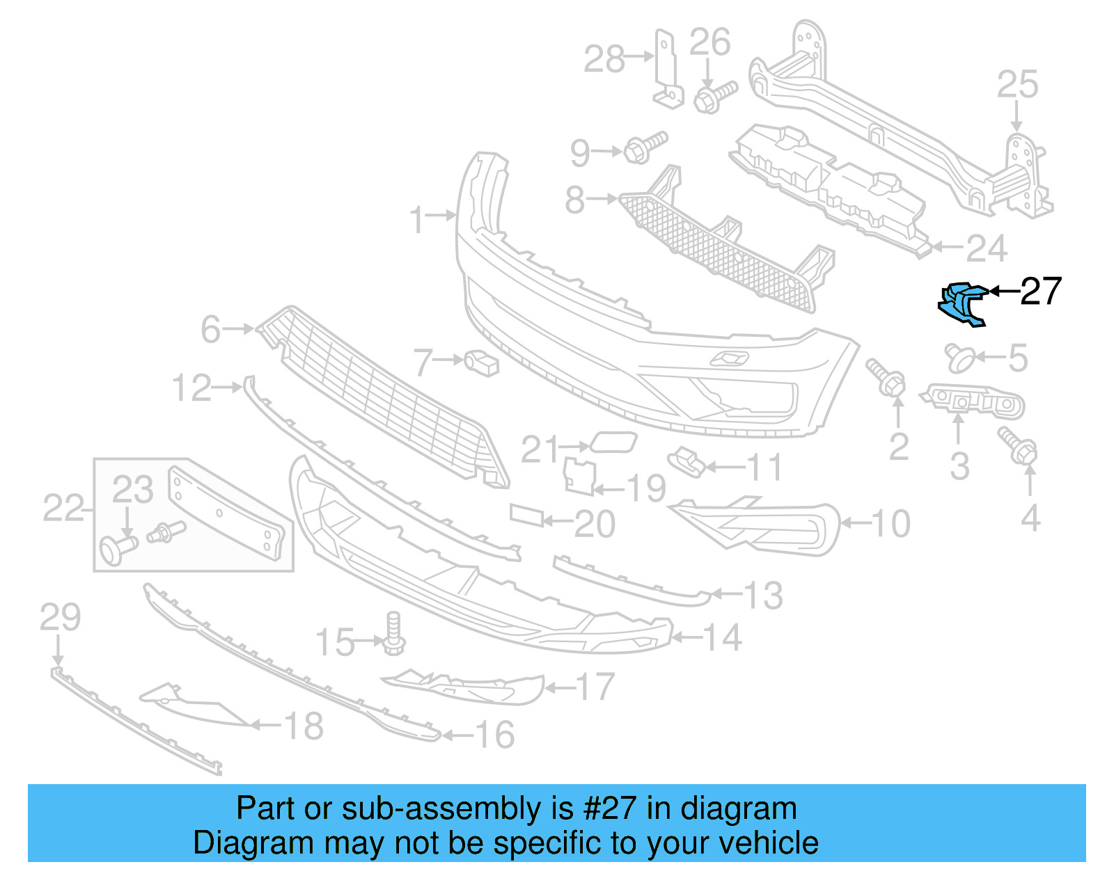 Adjust Bracket 7P6-807-879-C - View 4