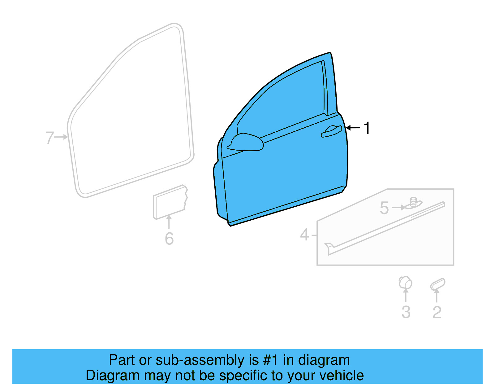 Door Shell 5K3-831-055-K - View 12