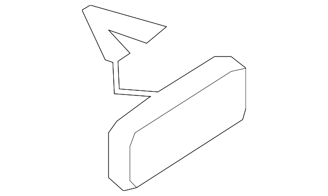 Upper Center Pillar Trim Trim Plate 1T0-853-437-B-Y20